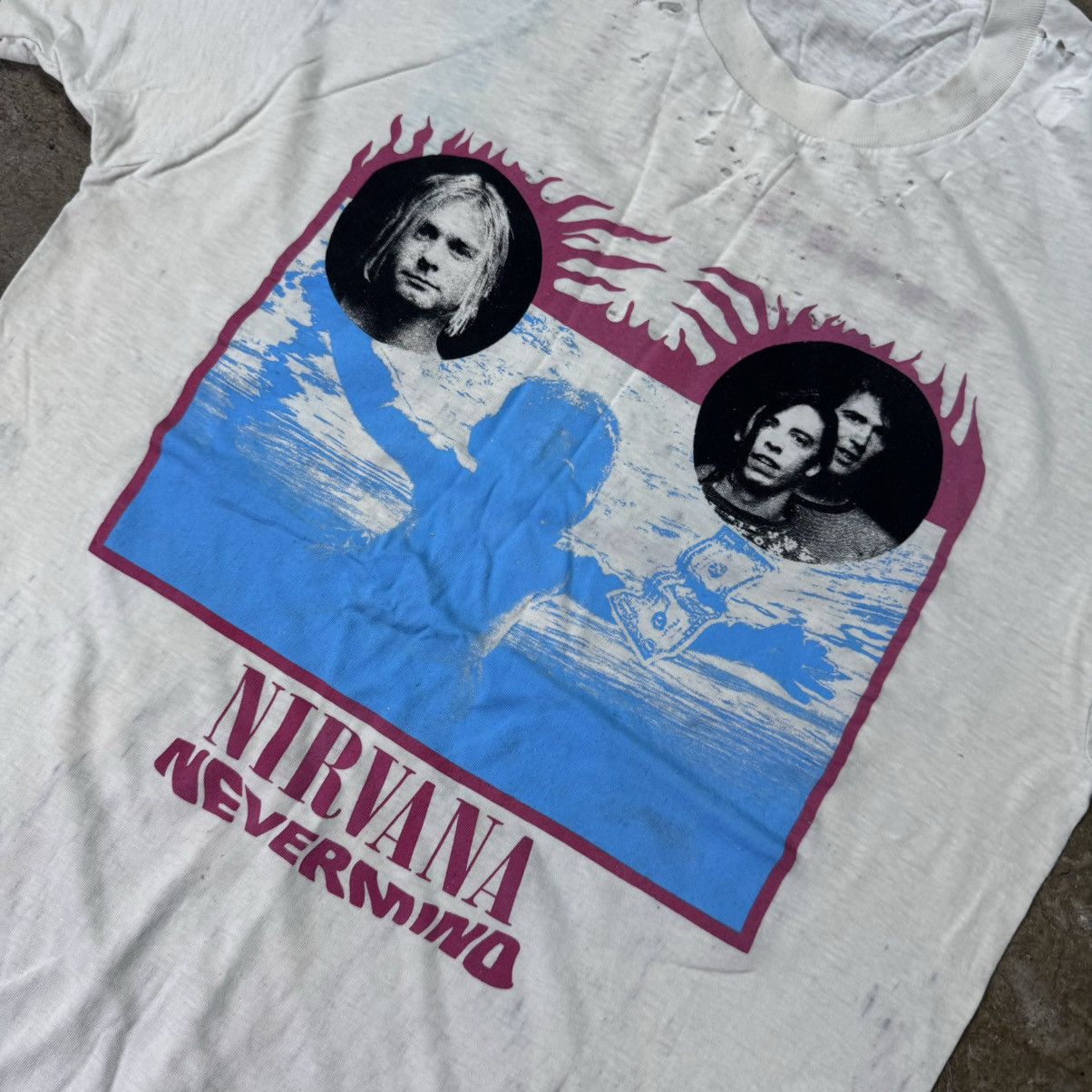 Band Tees × Nirvana Nirvana Size US L / EU 52-54 / 3 - 2 Thumbnail