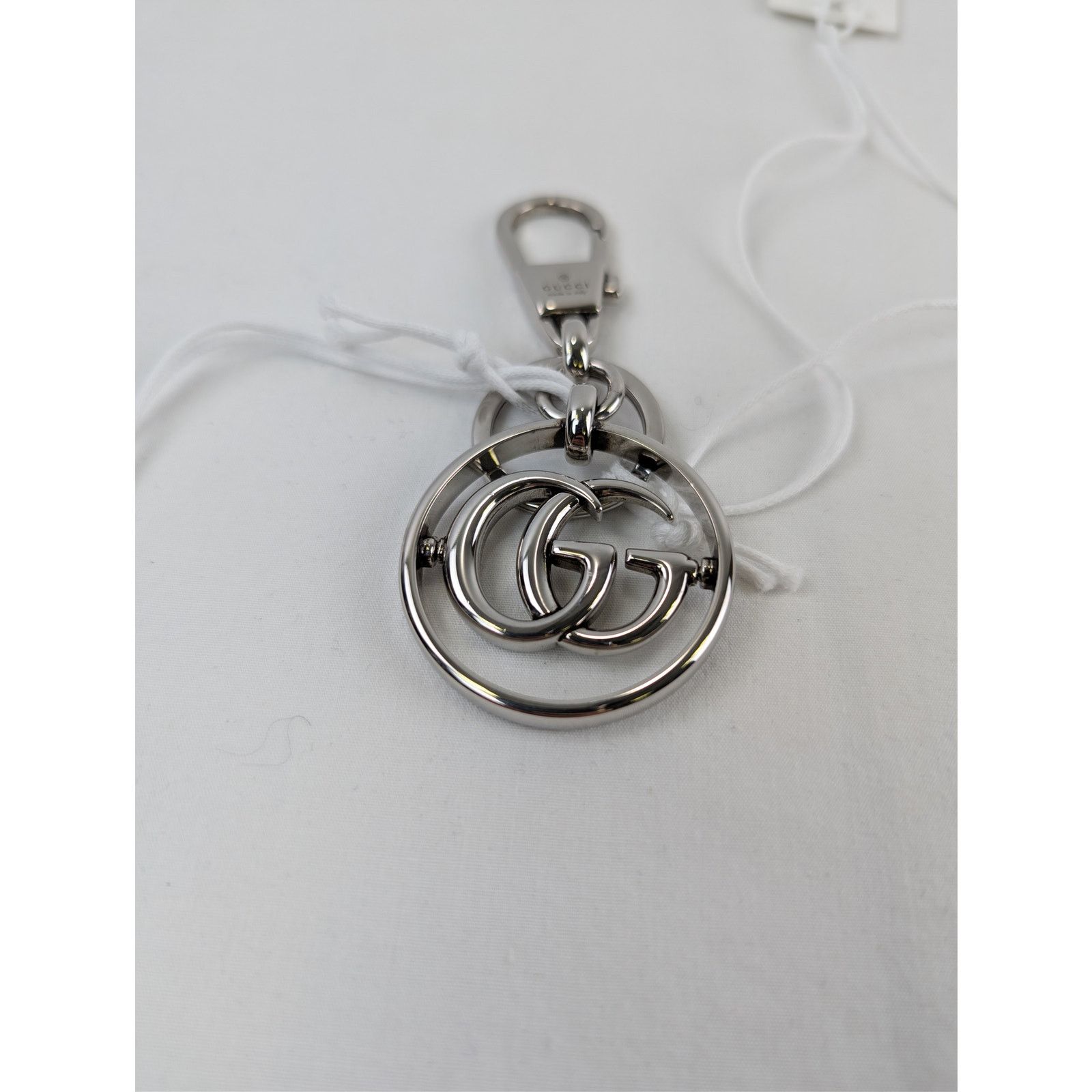 Gucci o1rshd1 Size: OS / Men's Metal Key Chain Ottone in Silver Size ONE SIZE - 4 Thumbnail