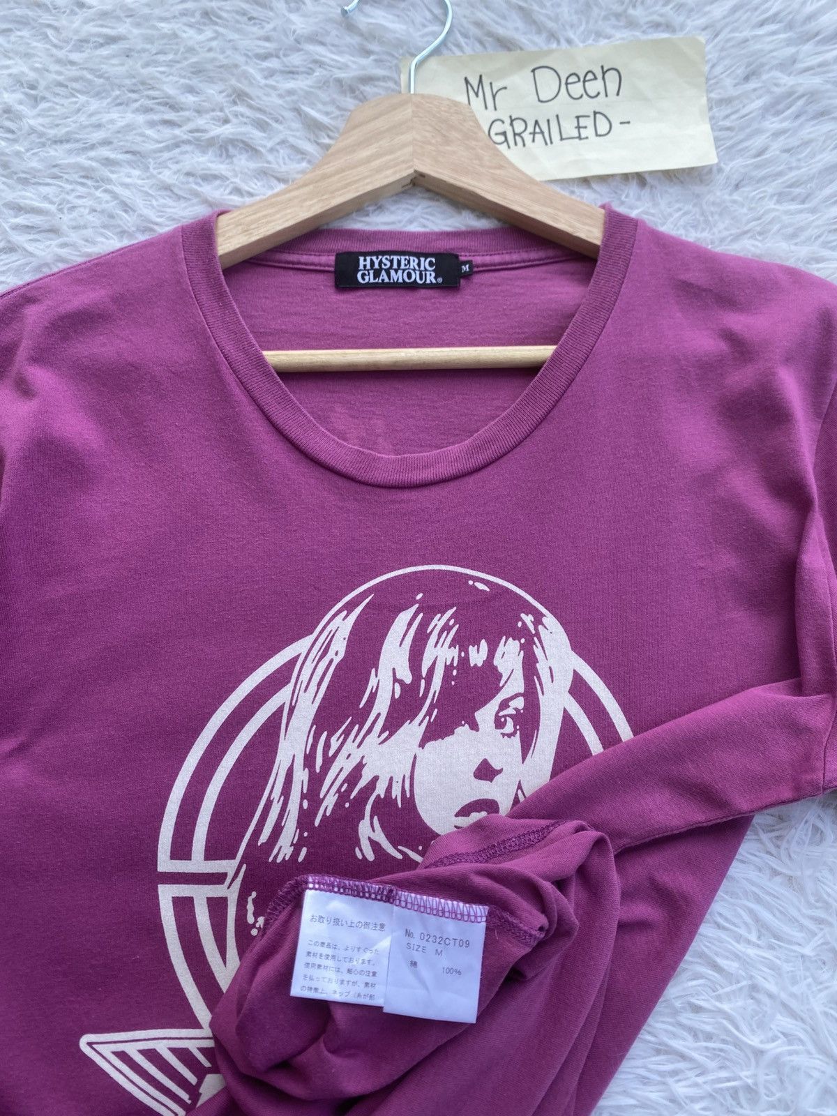 Hysteric Glamour Rare Hysteric Glamour Japanese Brand Tshirt Size US M / EU 48-50 / 2 - 12 Thumbnail