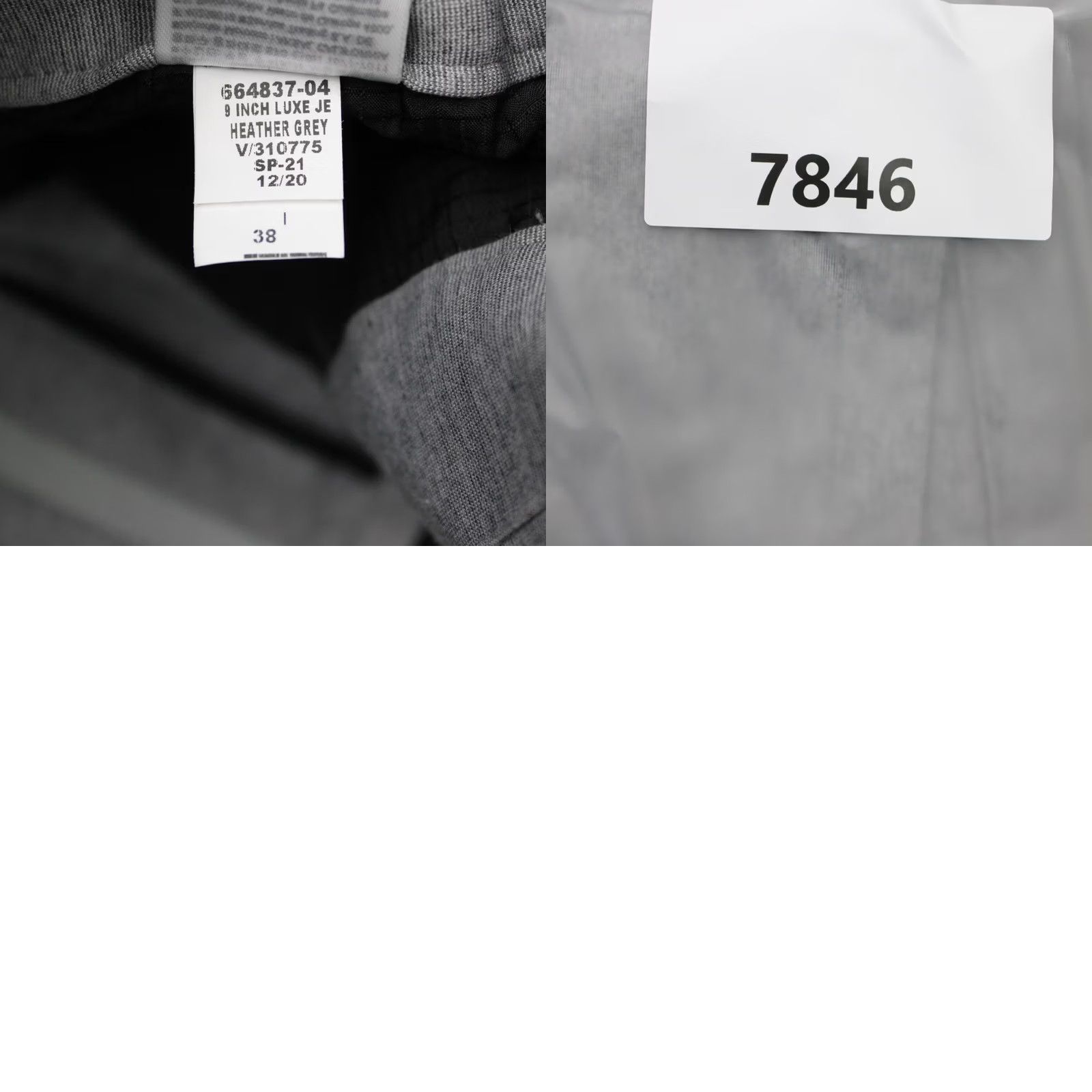 Banana Republic Banana Republic Shorts Men 38 Heather Gray 9" Luxe City Short Drawstring Stretch Chino Casual Workwear Pocket Zipper Logo Size US 38 / EU 54 - 9 Thumbnail