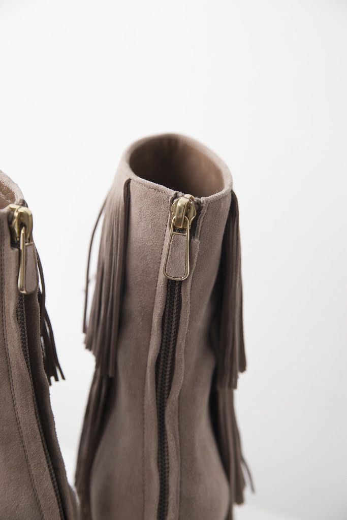 Paul Andrew Taos suede fringe boots Size US 8.5 / IT 38.5 - 7 Thumbnail