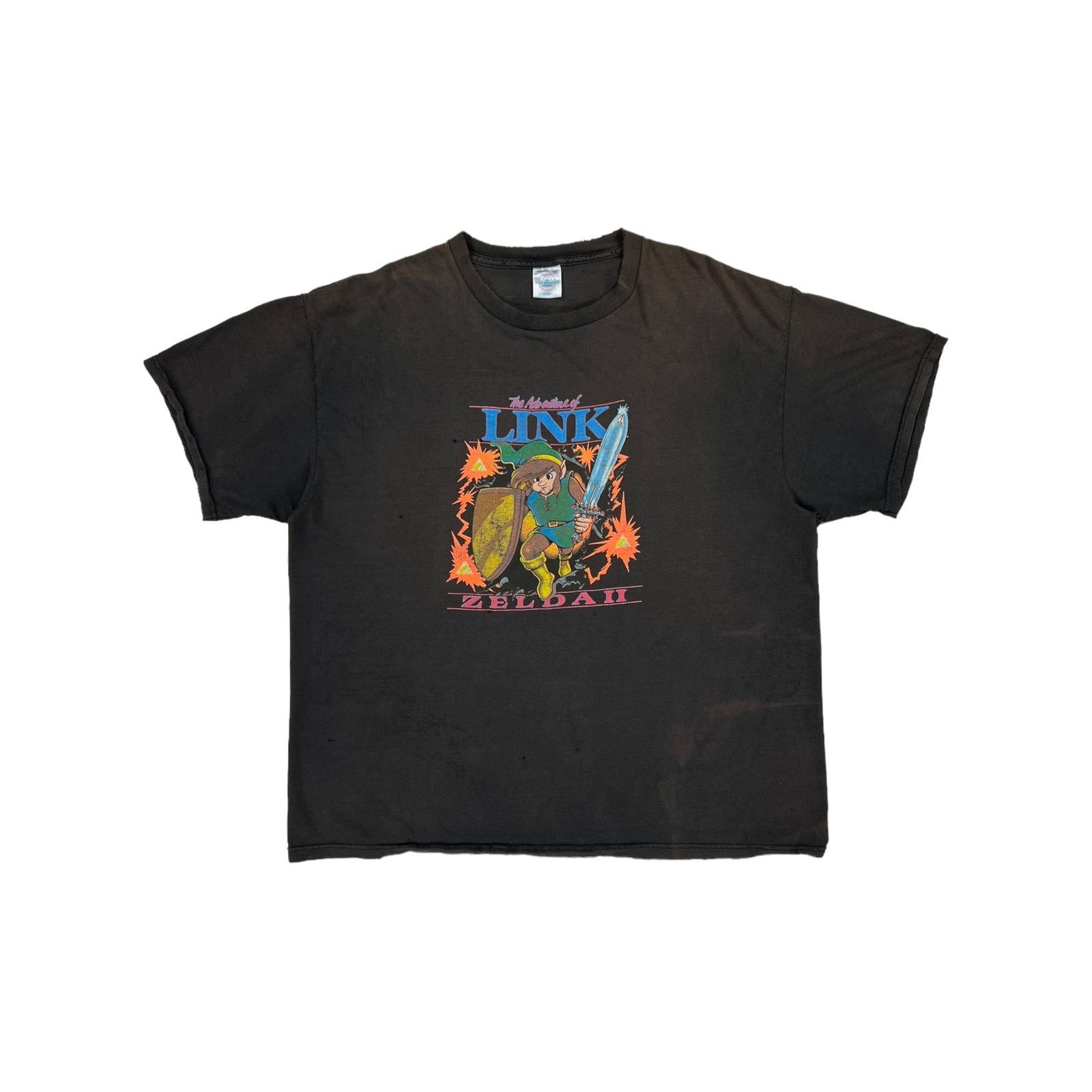 Delta × Vintage Vintage Y2K The Adventure of Link Zelda II video game tee Size US XL / EU 56 / 4 - 1 Thumbnail