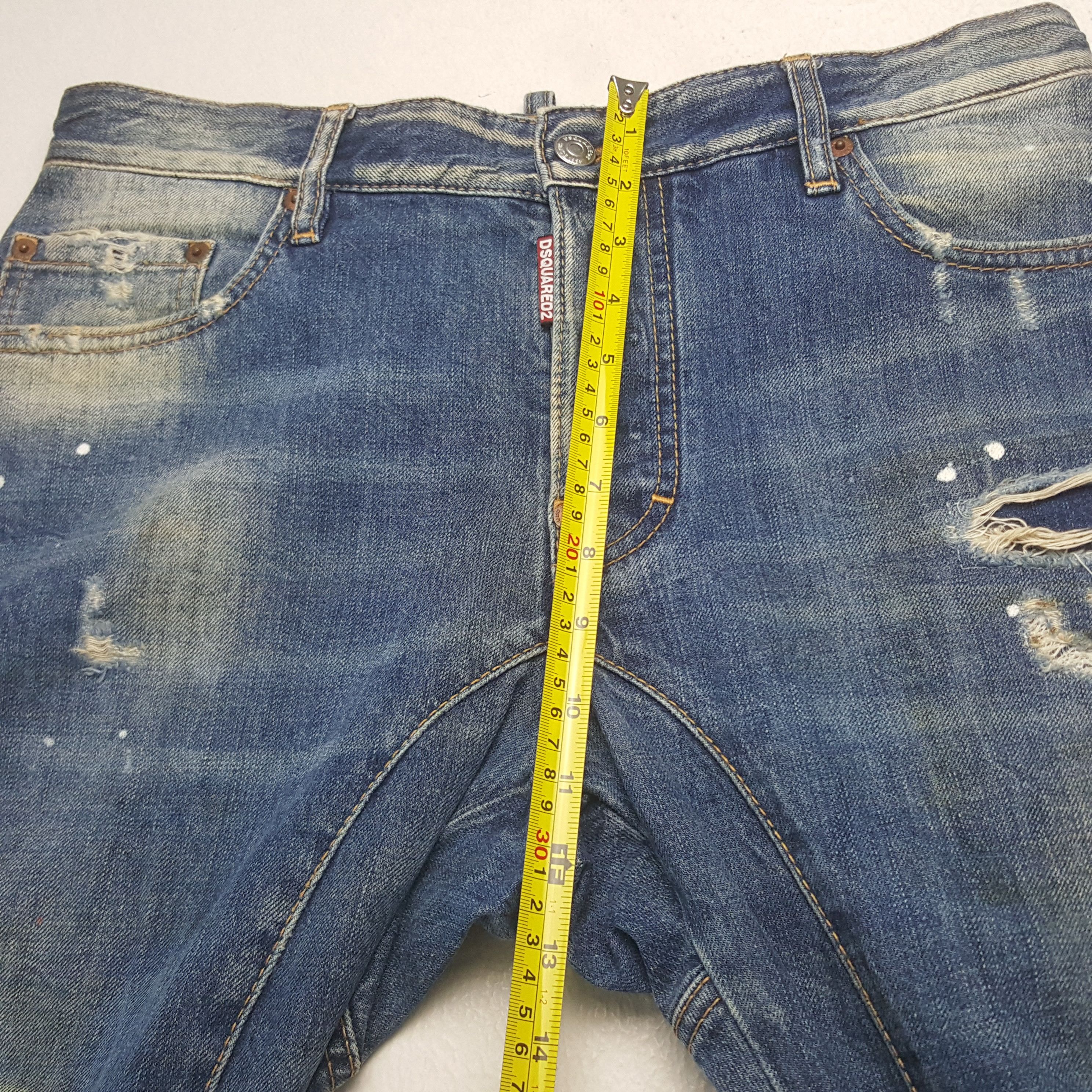 Dsquared2 Vintage Dsquared2 Italy Denim Jeans Size US 32 / EU 48 - 8 Thumbnail