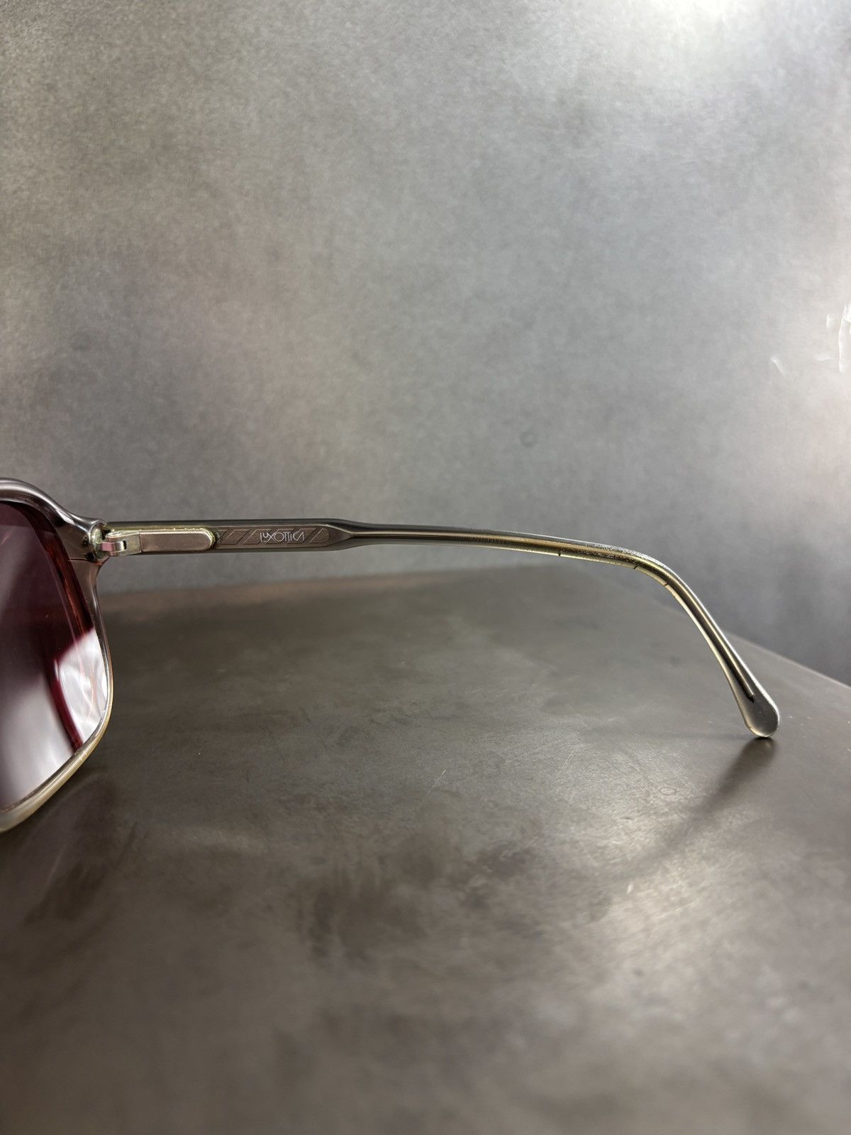 Other Vintage Luxottica Frames 1970s Aviators 1980s Sunglasses IT Size ONE SIZE - 9 Thumbnail