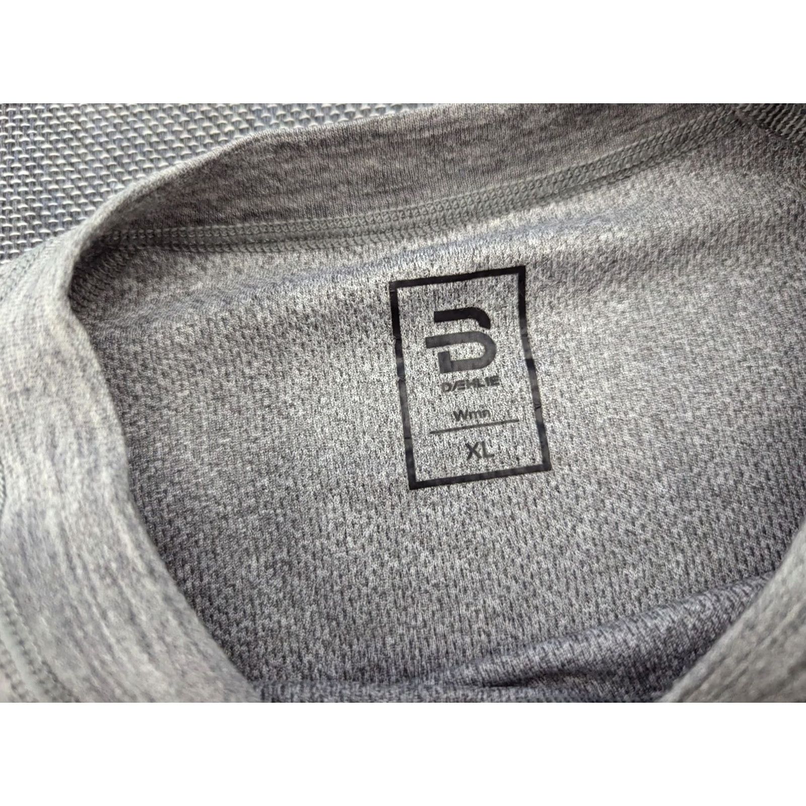 Vintage Bjorn Daehlie Base Layer Shirt Womens XL Sport Ski Wool Blend Thermal Gray Shirt Size XL / US 12-14 / IT 48-50 - 4 Thumbnail