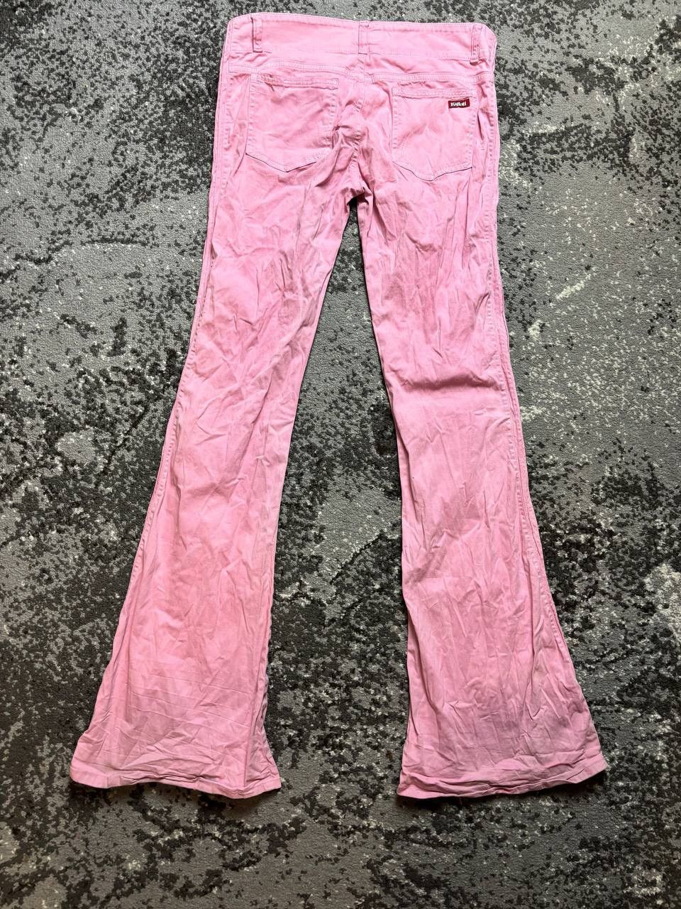 Japanese Brand Vintage 90s pink pant Jlo Paris Hilton y2k rare jeans pants Size 29" - 9 Thumbnail