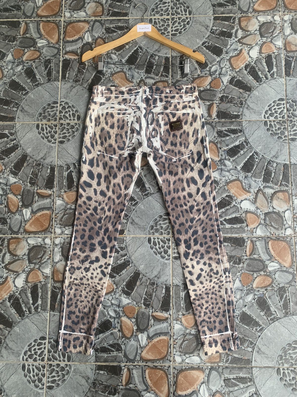 Dolce & Gabbana Dolce & Gabbana Leopard Printed Jeans Size 26" / US 2 / IT 38 - 2 Thumbnail