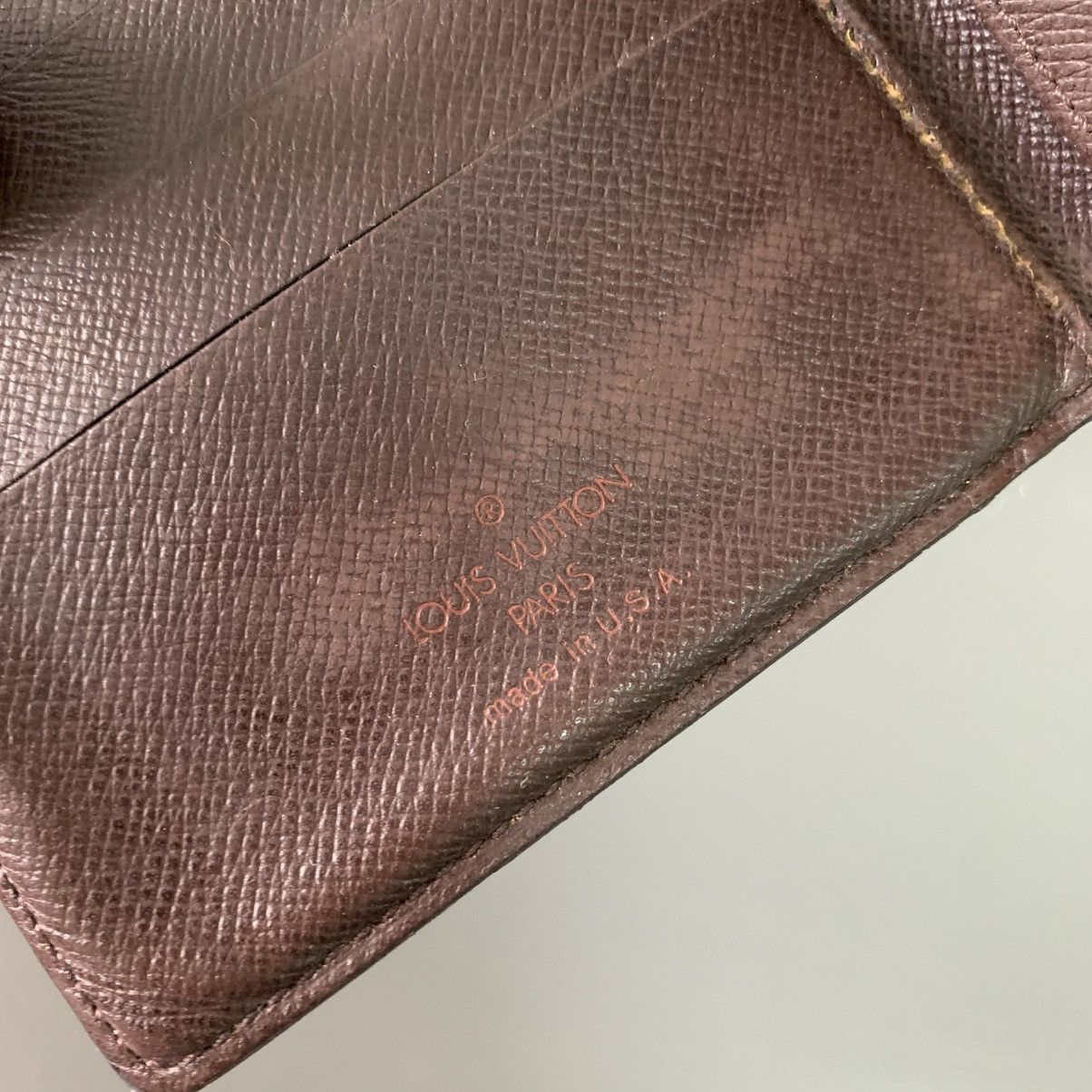 Louis Vuitton Louis Vuitton Damier Ebene Wallet Size ONE SIZE - 14 Thumbnail