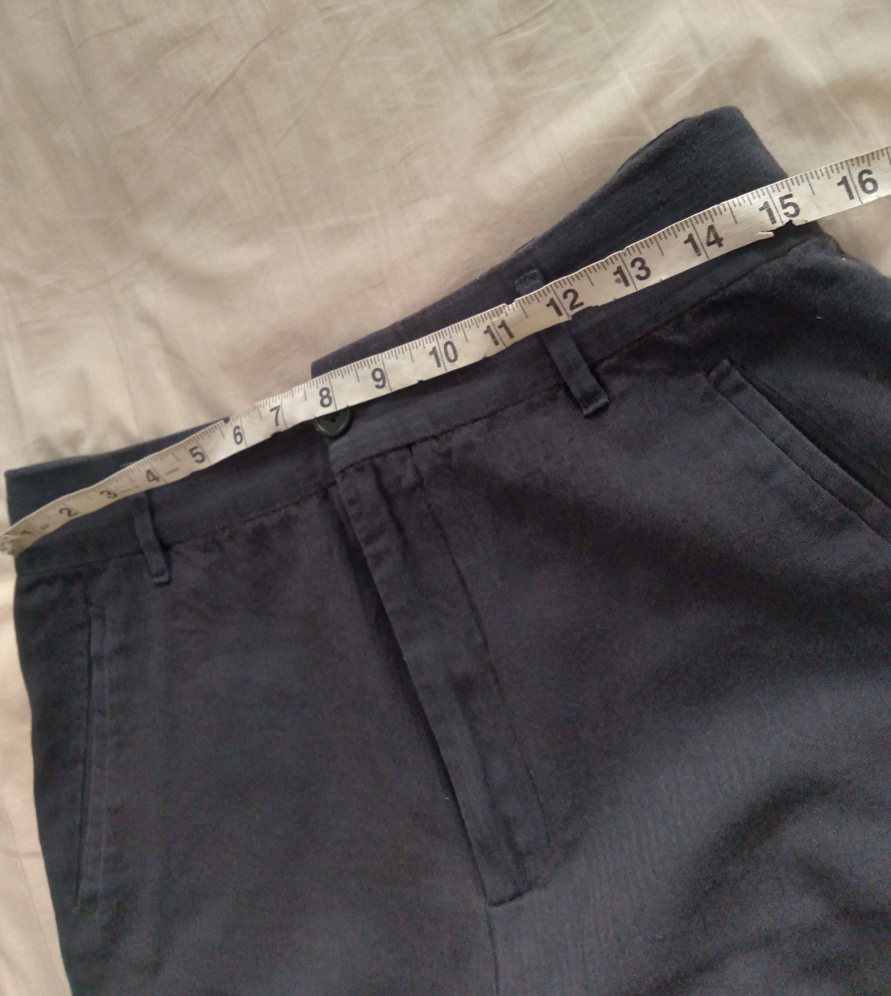 Marc Jacobs Wool Cotton Shorts 46 30 ITALY gray Size US 30 / EU 46 - 4 Thumbnail
