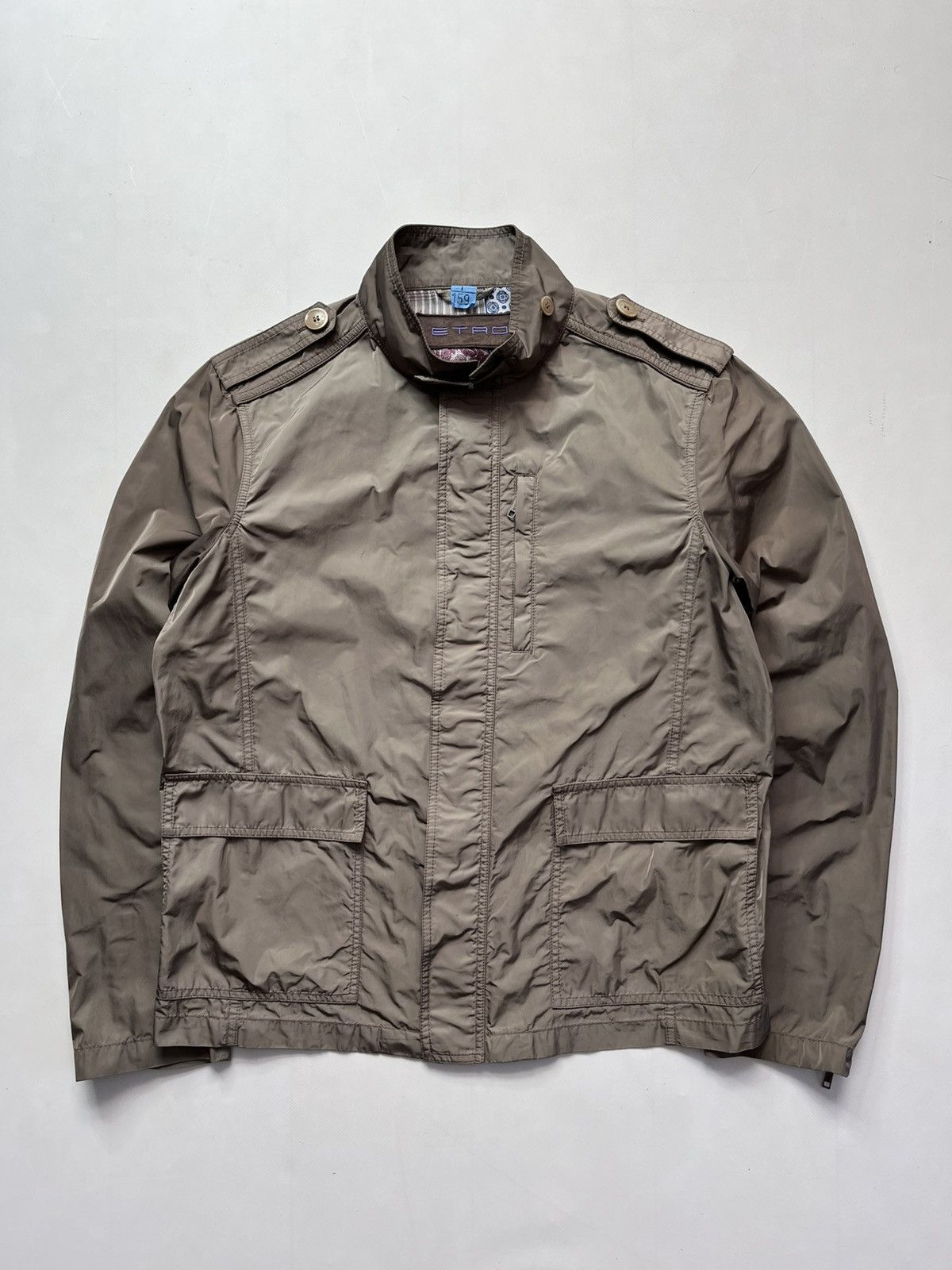 Etro Etro mens Nylon zip jacket Size US L / EU 52-54 / 3 - 1 Thumbnail