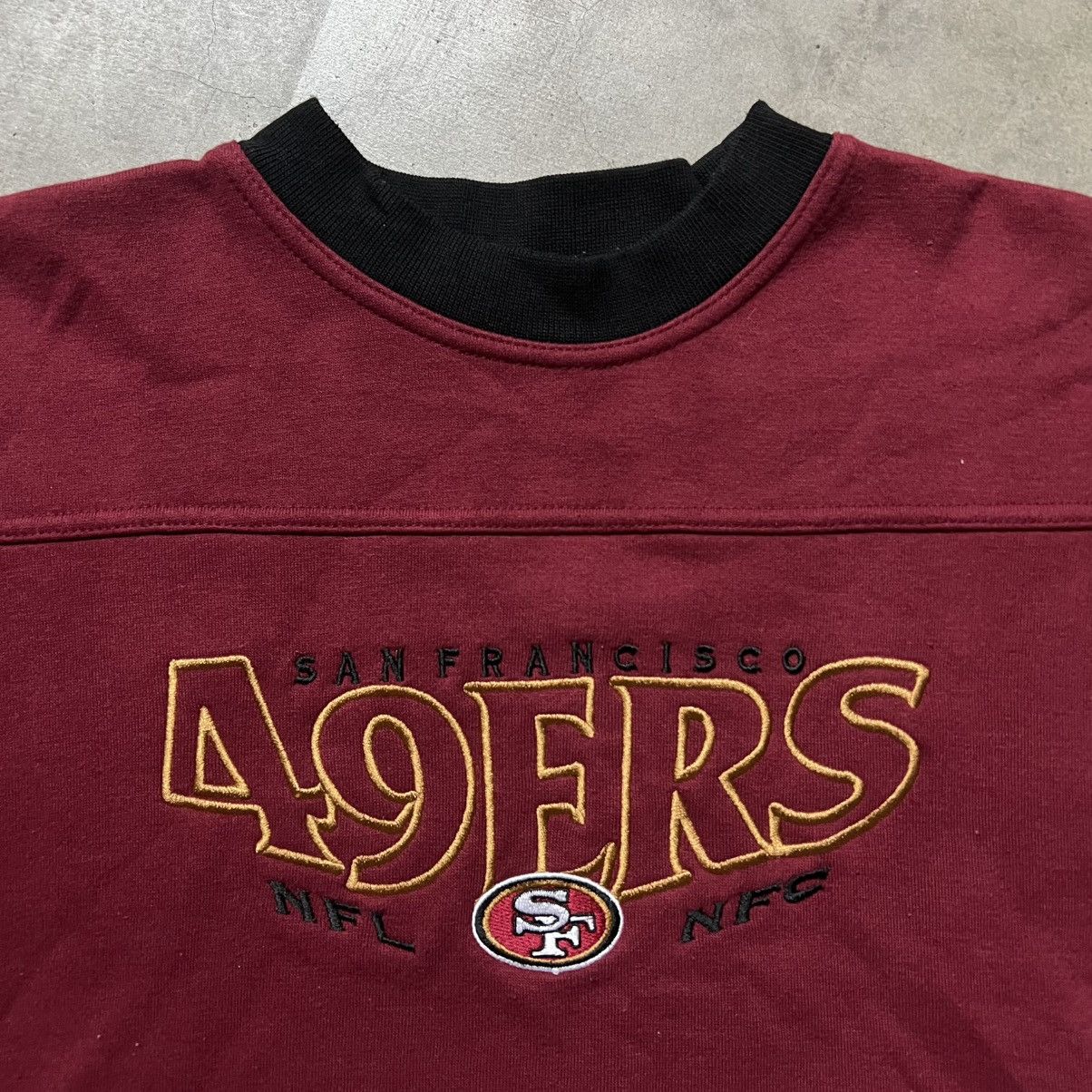NFL × Vintage Vintage 90’s NFL San Francisco 49er’s Lee Sport Sweater Size US L / EU 52-54 / 3 - 2 Thumbnail
