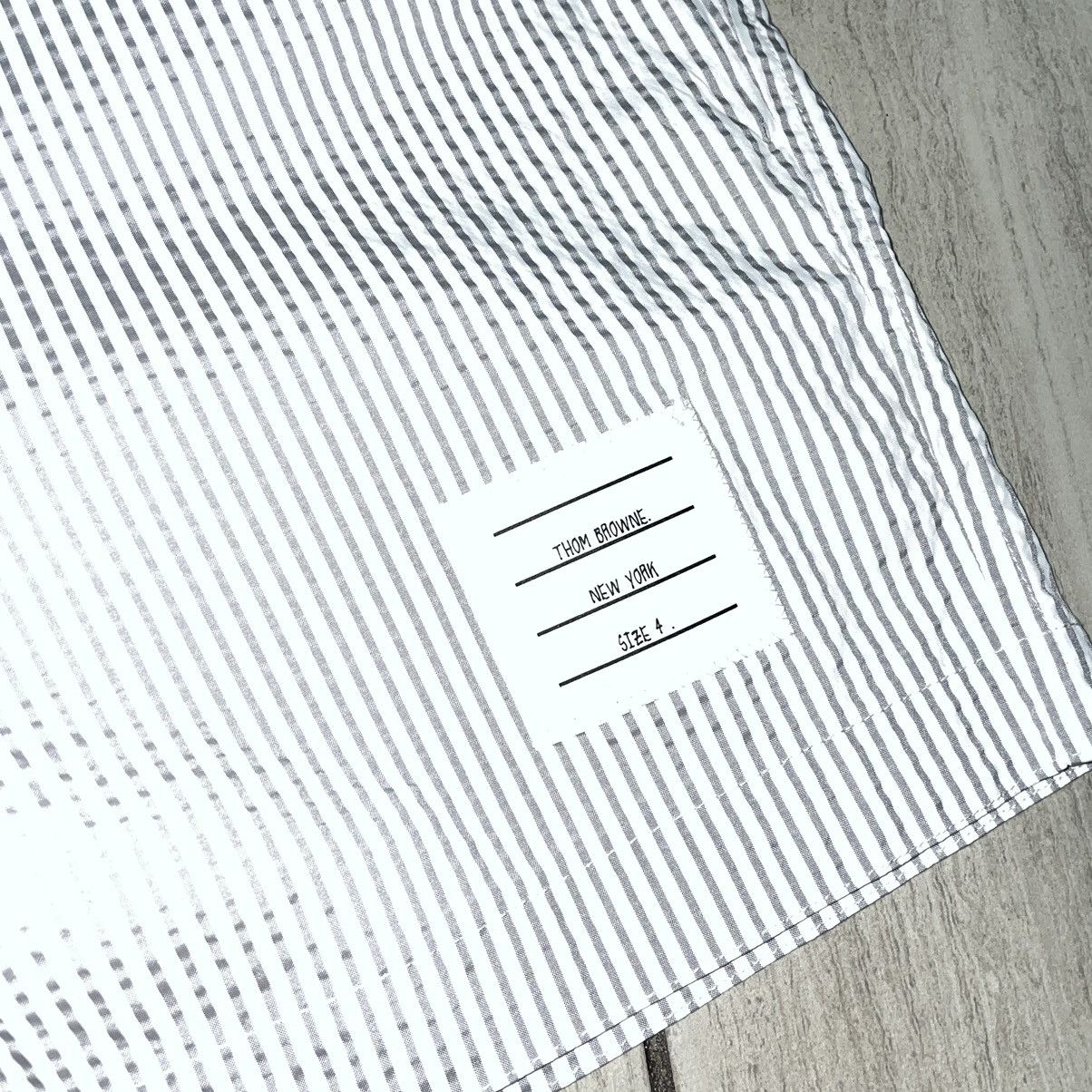 Thom Browne Thom Browne Seersucker Shorts Made in Italy Size US 38 / EU 54 - 2 Thumbnail
