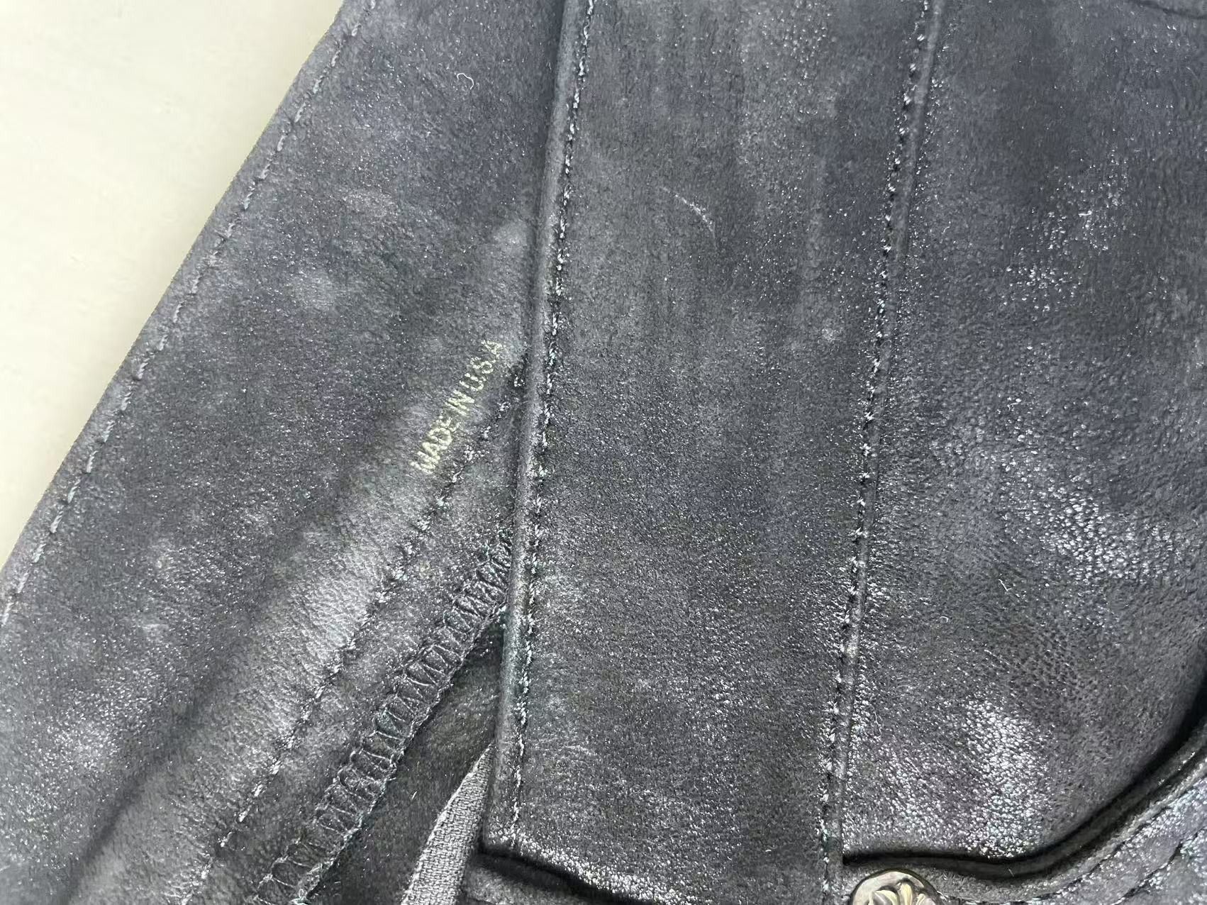 Chrome Hearts Chrome Hearts Black Bikers PU Pants Size 25" / US 0 / IT 36 - 5 Thumbnail