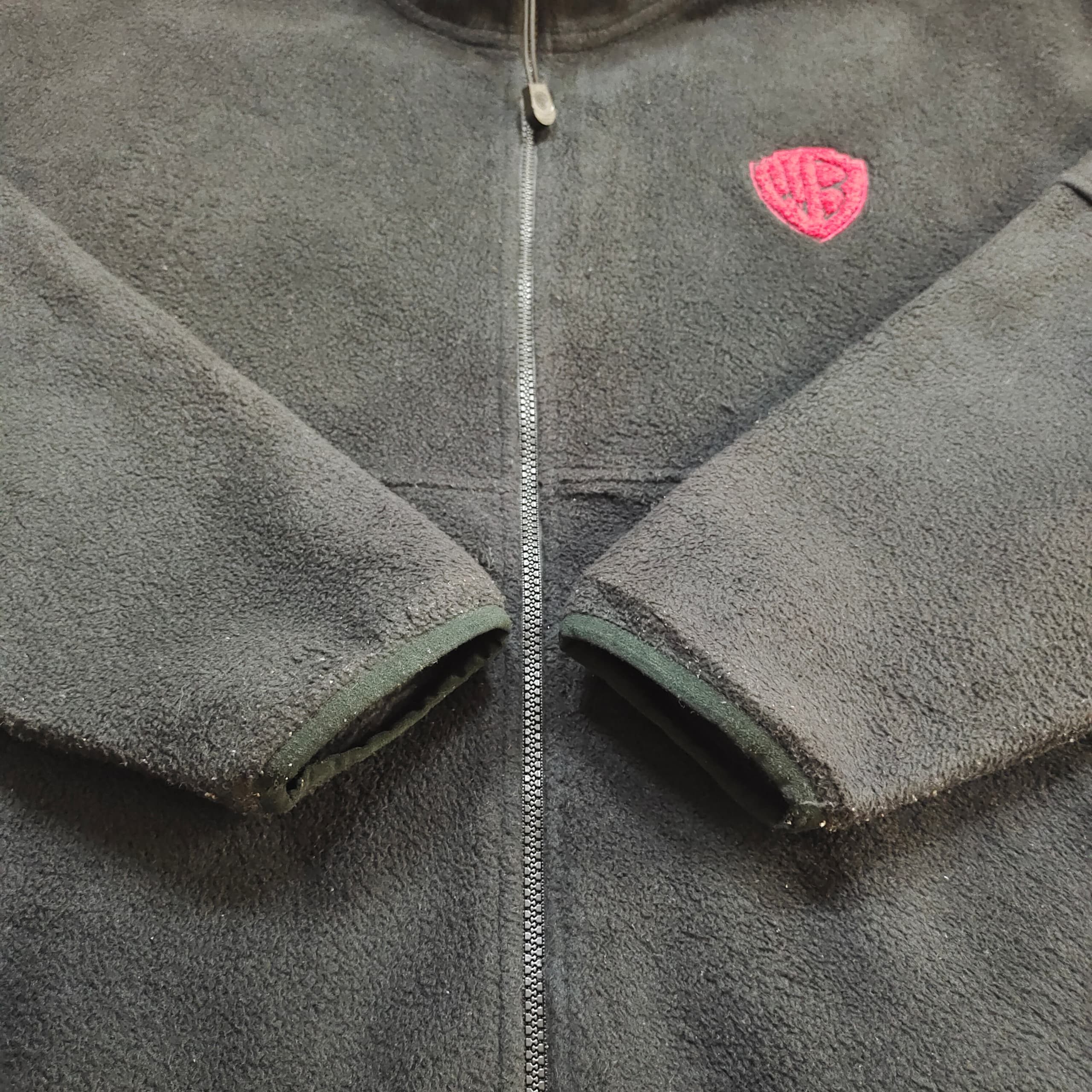 Warner Bros Y2K Looney Tunes Warner Bros Embroidered Fleece Jacket Size US XL / EU 56 / 4 - 6 Thumbnail