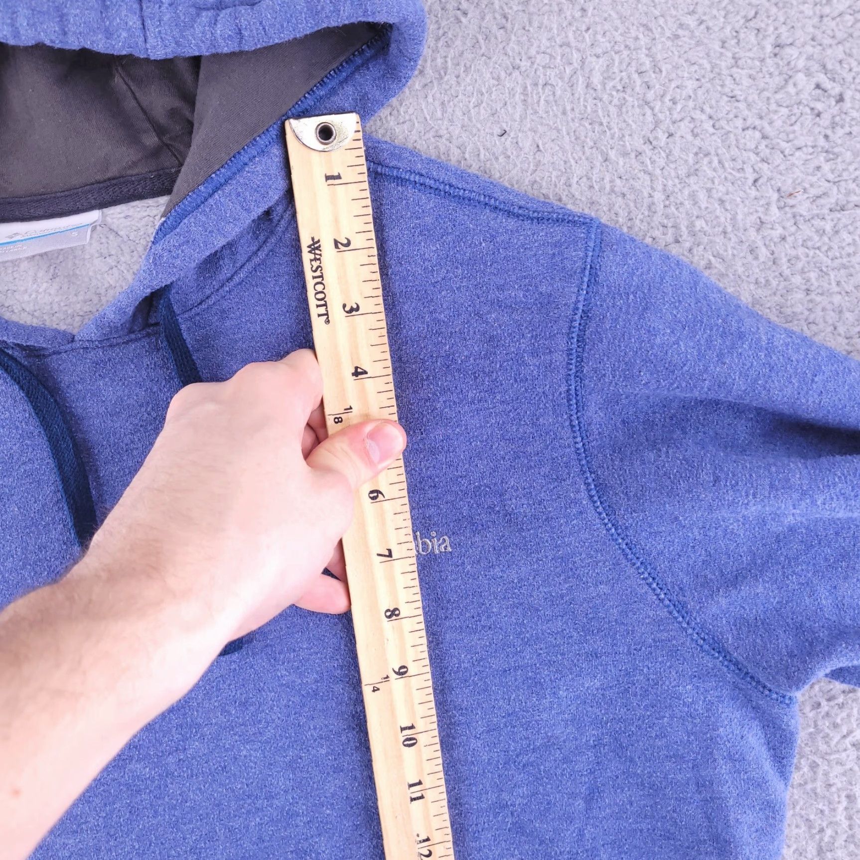Vintage Columbia Hoodie Mens S Blue Sweatshirt Size US S / EU 44-46 / 1 - 6 Thumbnail