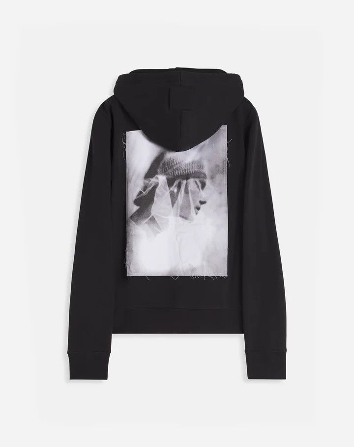 Lanvin o1s22i1n1024 Zipper Hoodie in Black Size US L / EU 52-54 / 3 - 6 Thumbnail
