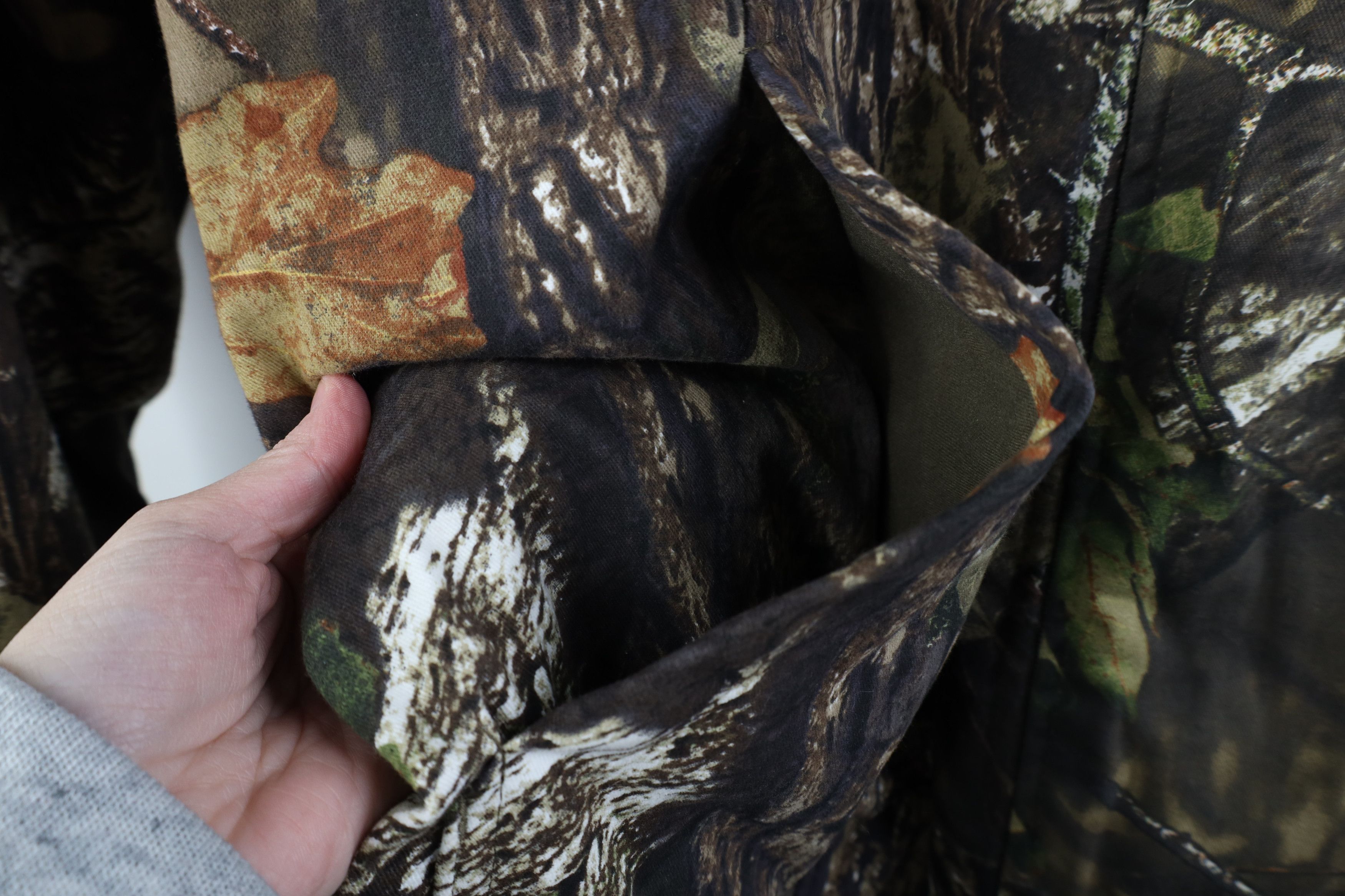 Vintage Vintage Streetwear Mossy Oak Camouflage Hooded Jacket Size US XXL / EU 58 / 5 - 6 Thumbnail