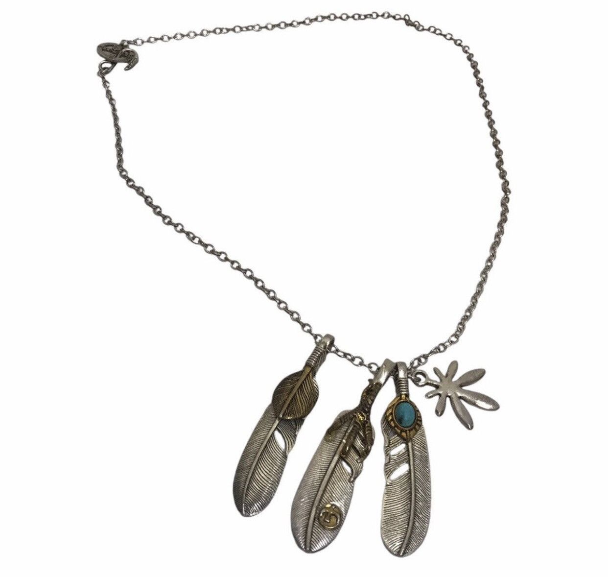 Japanese Brand × Vintage Goros Inspiration Silver Necklace Size ONE SIZE - 6 Thumbnail