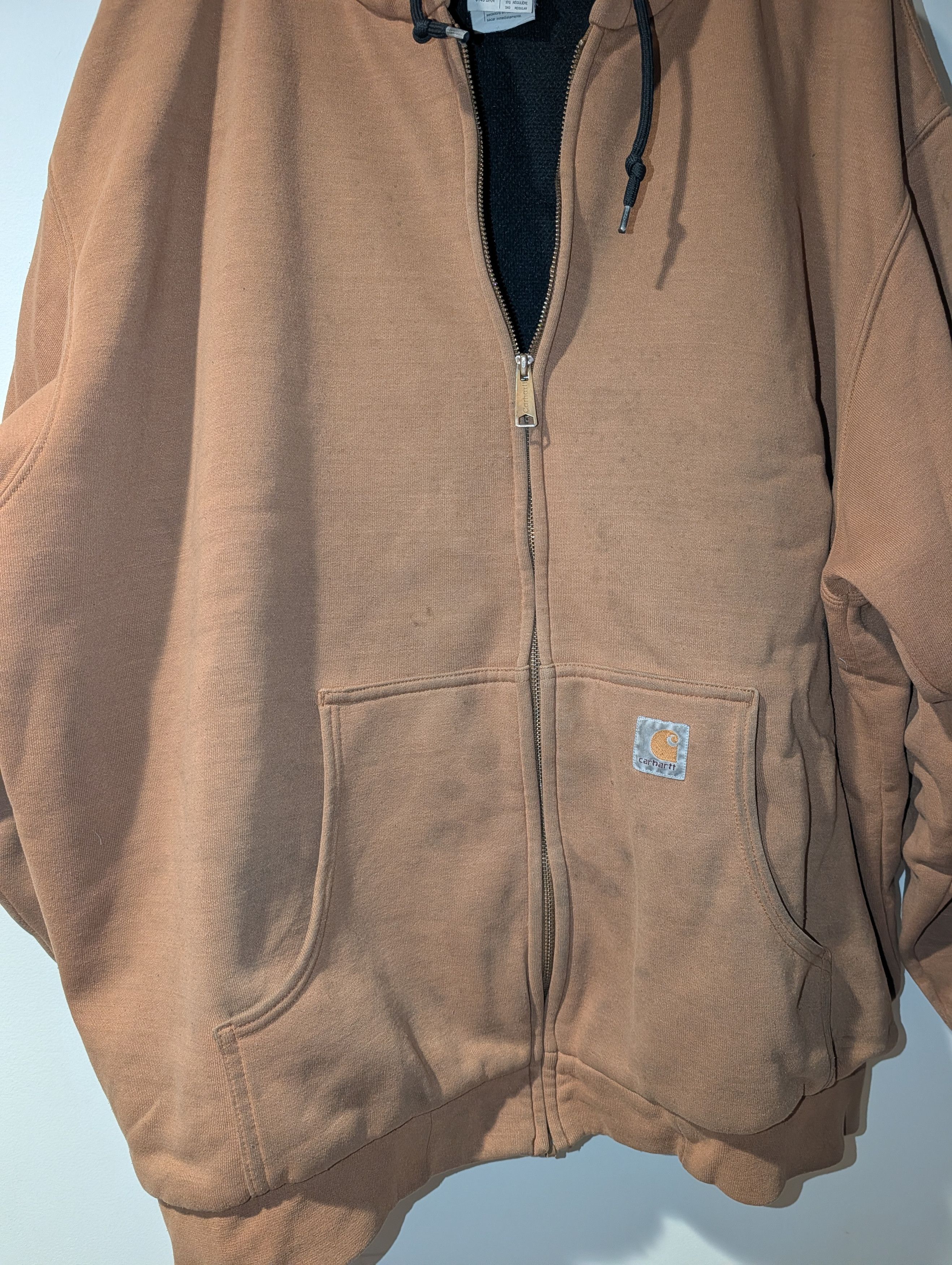 Carhartt Carhartt J149 Thermal Lined Zip Up Hoodie Workwear 3XL Size US XXL / EU 58 / 5 - 8 Thumbnail
