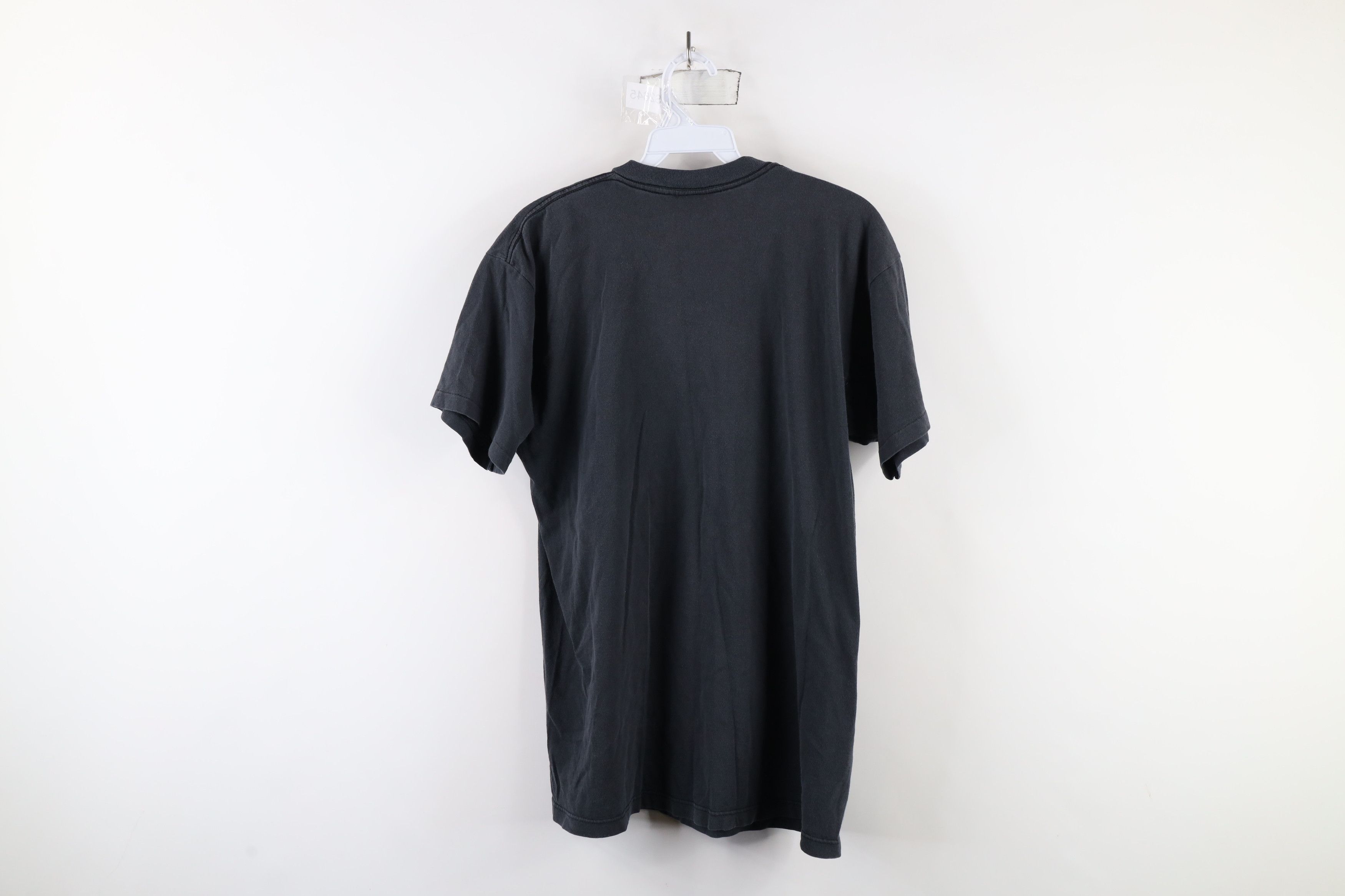 Vintage Vintage 90s Streetwear Short Sleeve T-Shirt Black Cotton USA Size US L / EU 52-54 / 3 - 9 Thumbnail