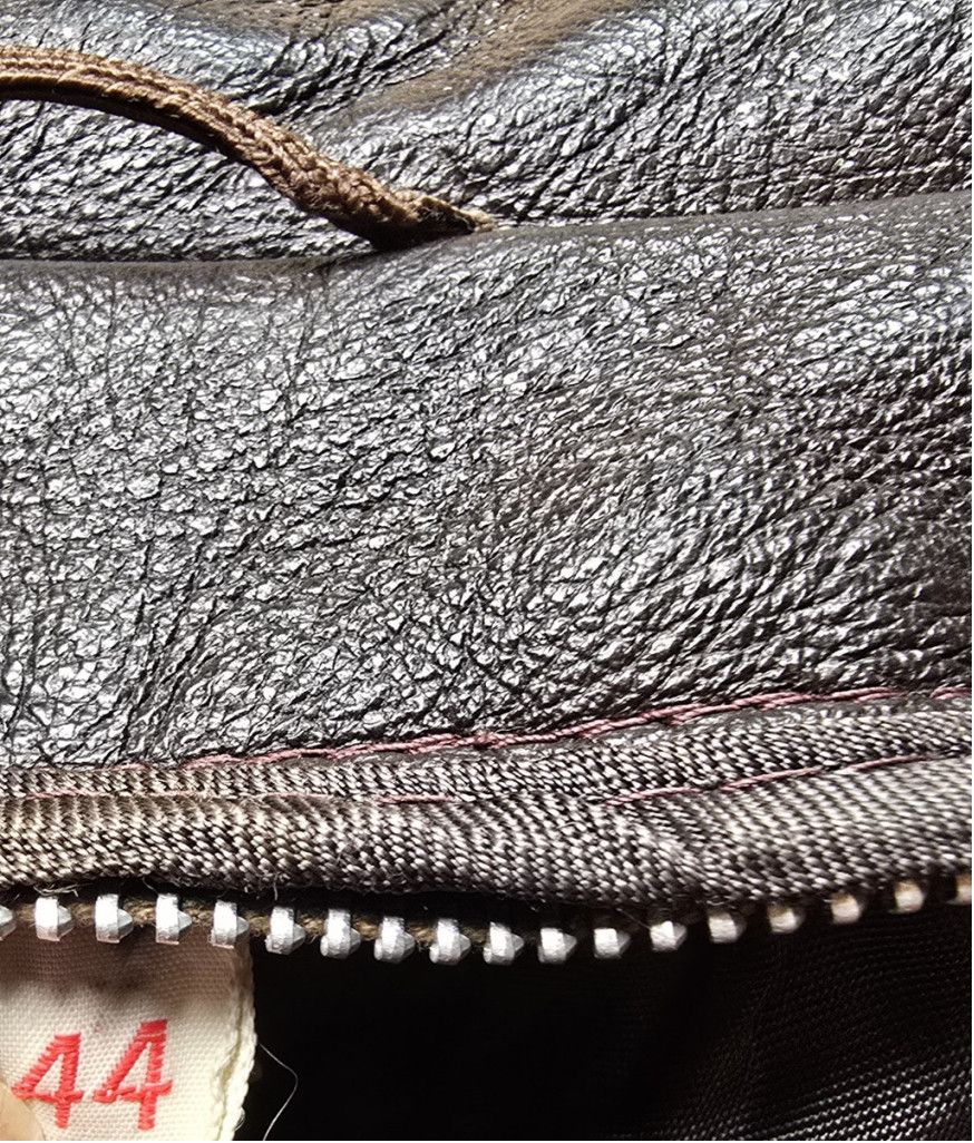 Sears Vintage Sears The Leather Shop Brown Leather Car Coat 44 Size US XL / EU 56 / 4 - 5 Thumbnail