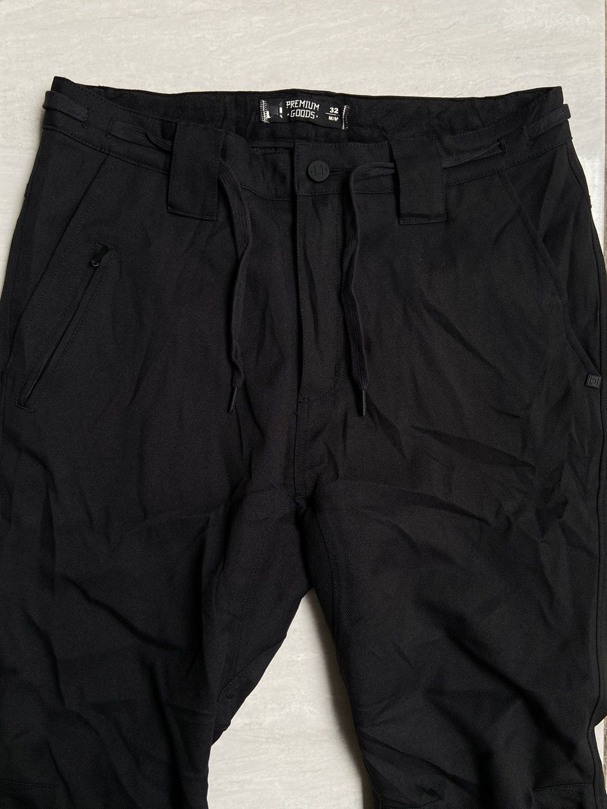 Seditionaries × Tornado Mart L1 GOODS PREMIUM Black Long Pants Size US 33 - 2 Thumbnail