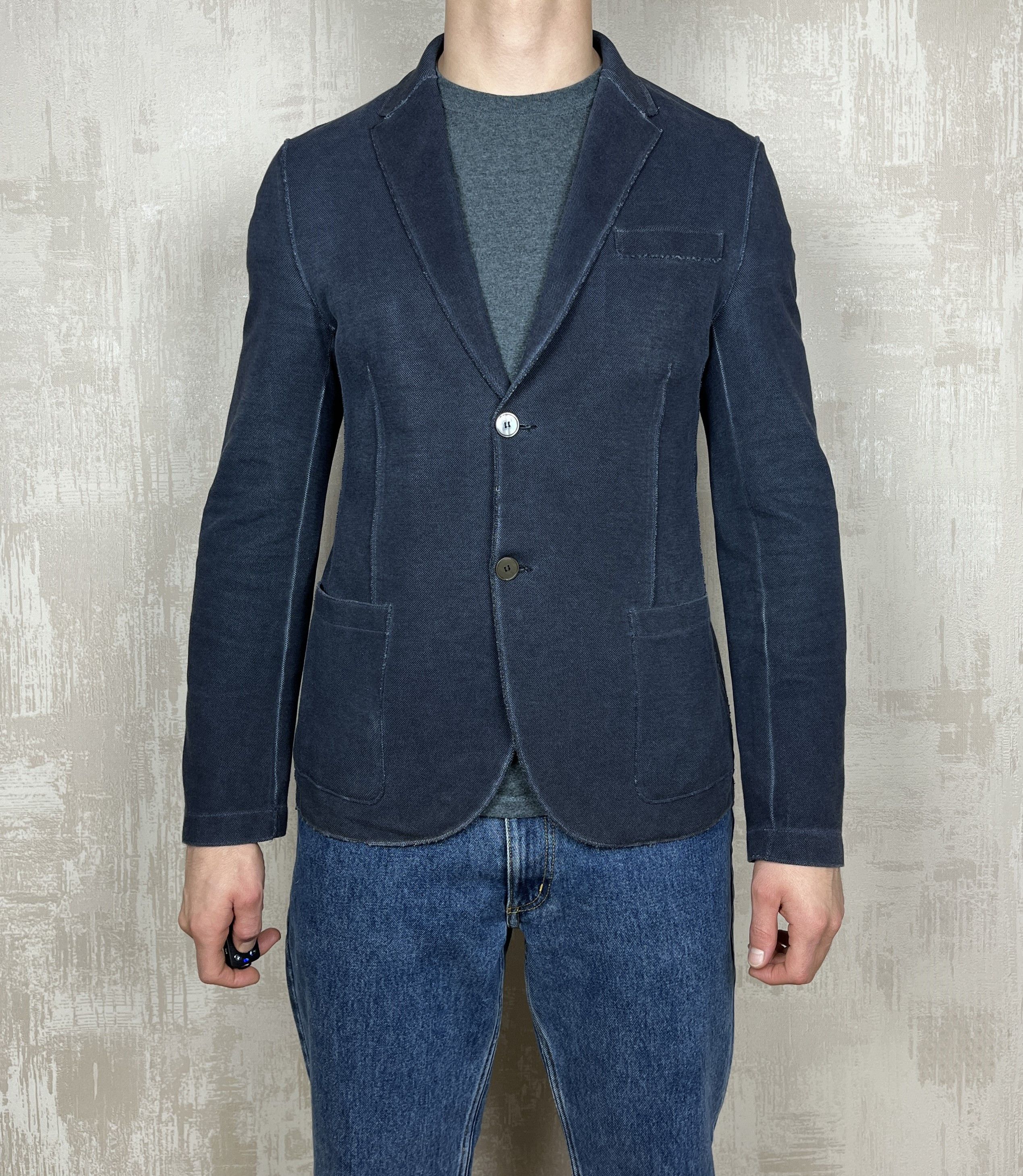 Harris Wharf London Harris Wharf London Two Button Sport Coat Blazer Size 52 Size US L / EU 52-54 / 3 - 2 Thumbnail