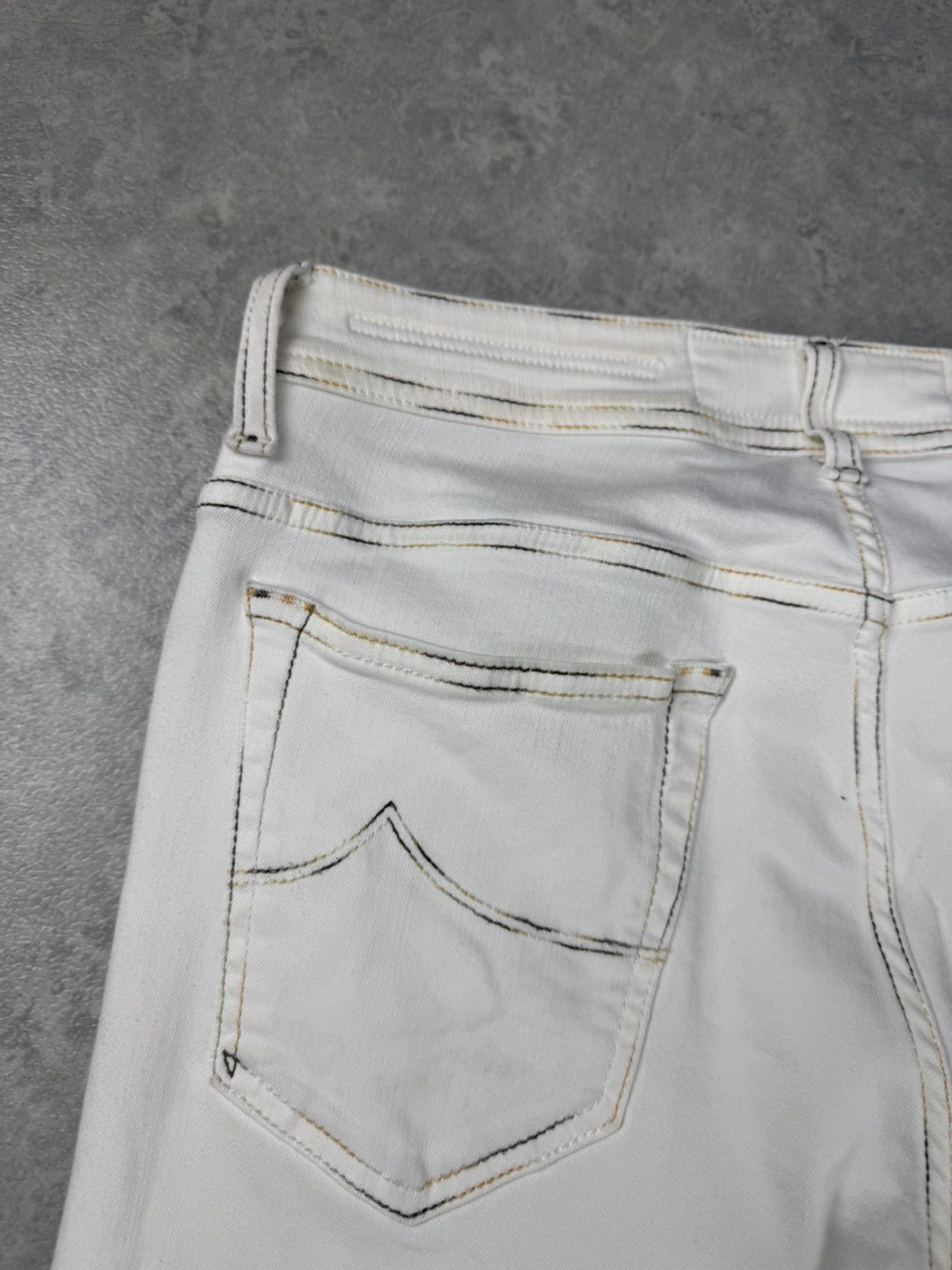 Jacob Cohen Jacob Cohen Bard White Denim Jeans Size 32 Size US 32 / EU 48 - 19 Thumbnail