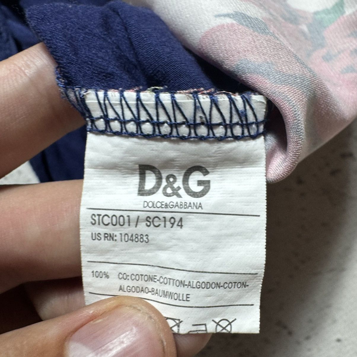 Dolce & Gabbana vintage flowers print dolce gabbana t shirt Size S / US 4 / IT 40 - 6 Thumbnail