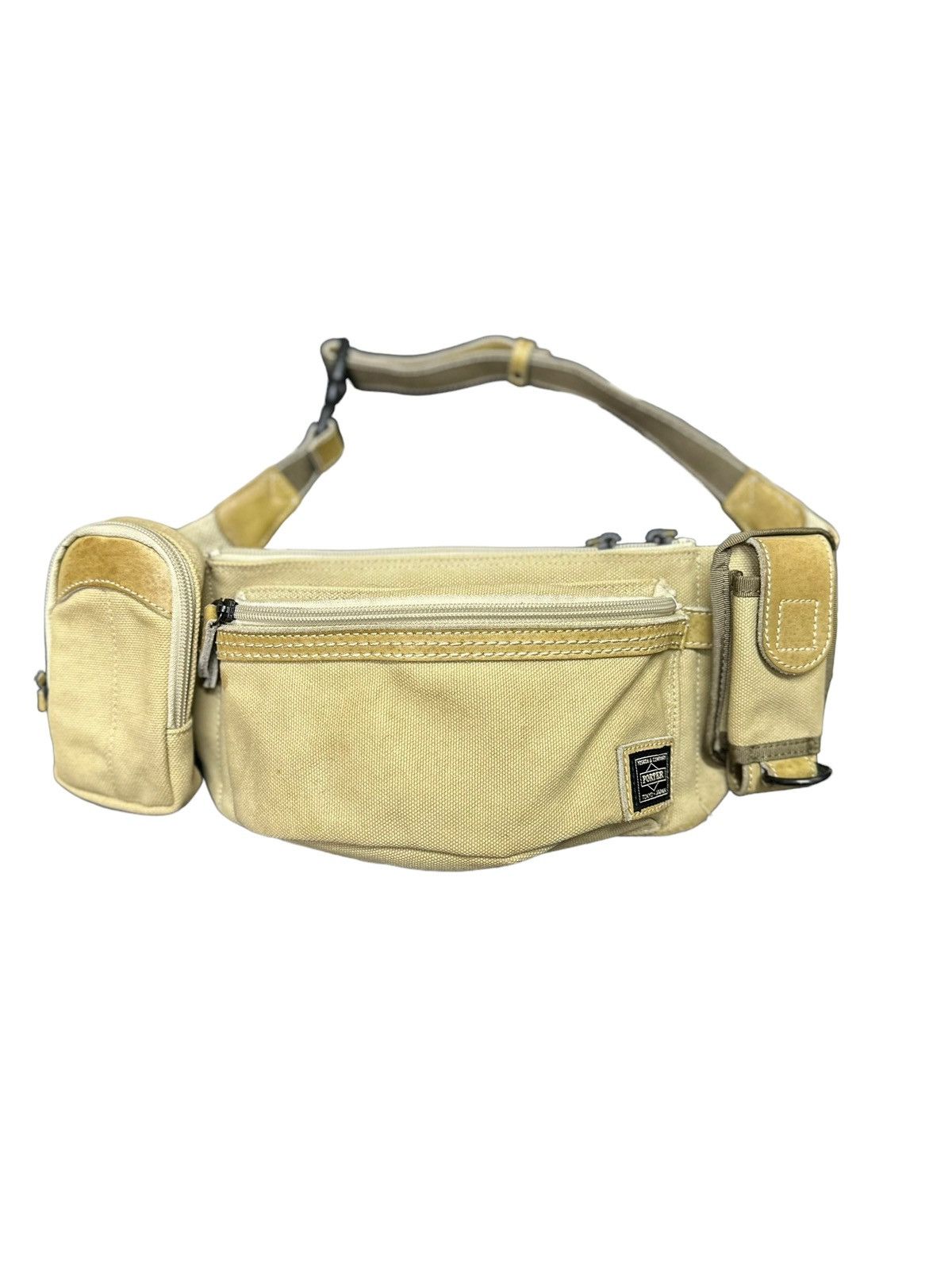 Duck Canvas Porter Pouchbag/Waistbag Removable Coin Bag