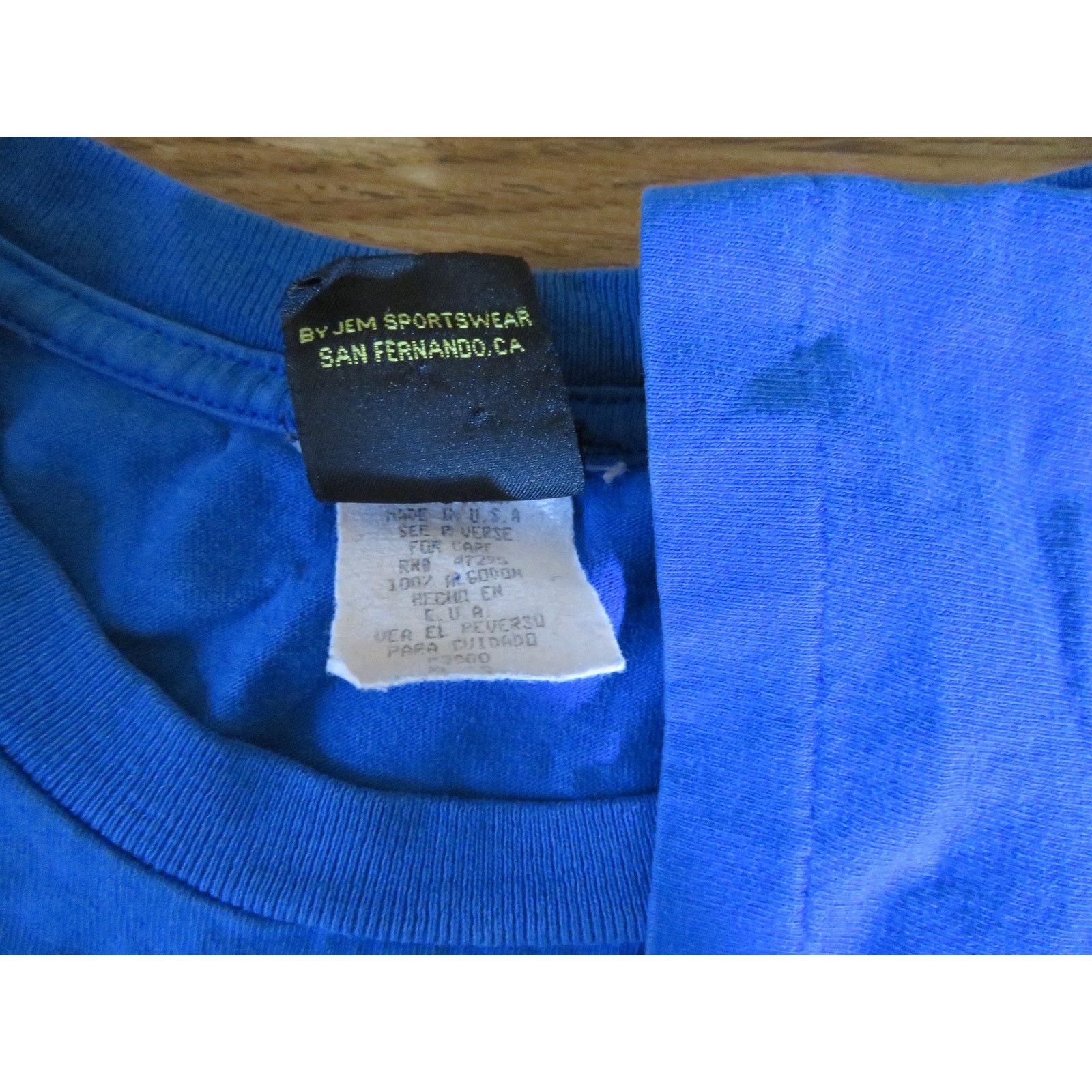 Mickey Unlimited Donald Duck T-Shirt Mickey Unlimited Blue Sz XL 1990s Size US XL / EU 56 / 4 - 6 Thumbnail