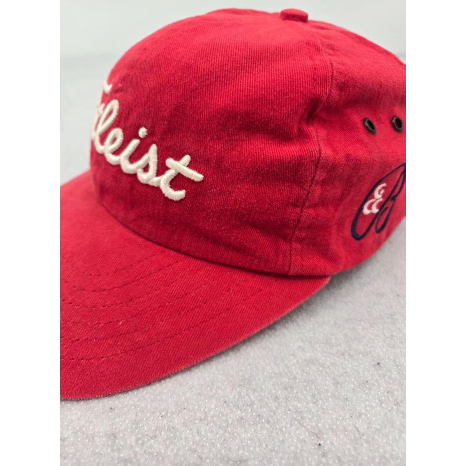 Titleist Titleist Hat Adjustable The Tribute Red Logo Baseball Cap Men One Size XS? Size ONE SIZE - 3 Thumbnail