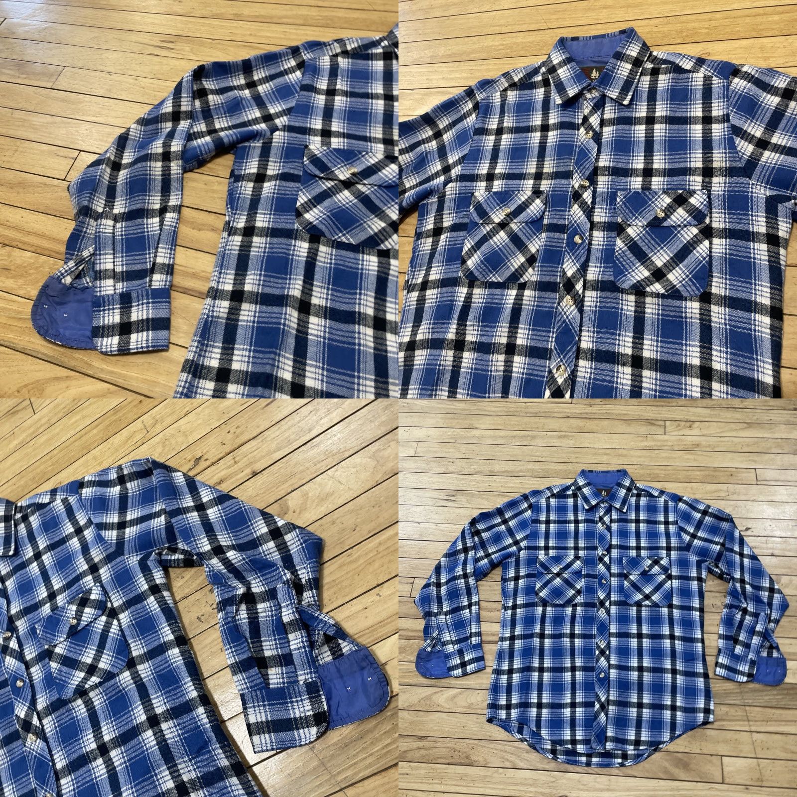 High Sierra VINTAGE High Sierra Flannel Shirt Men M Blue Plaid Western 90s Light Cotton Button-Up Redefined for Search (90s, western, vintage) Mens Size US M / EU 48-50 / 2 - 10 Thumbnail