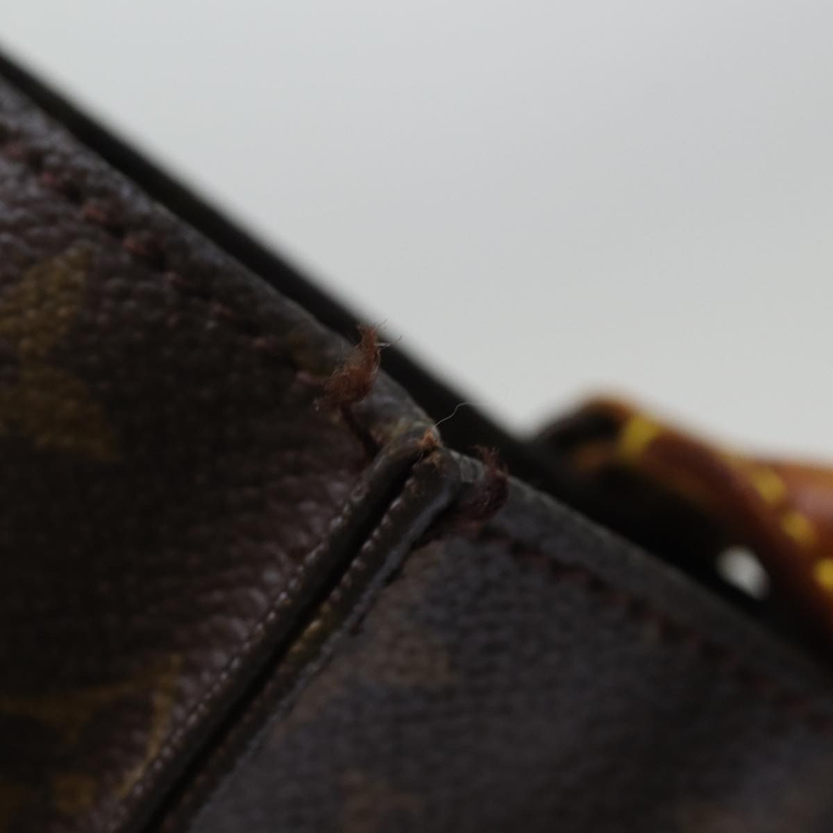 Louis Vuitton LOUIS VUITTON Monogram Sac Plat Hand Bag M51140 Size ONE SIZE - 9 Thumbnail