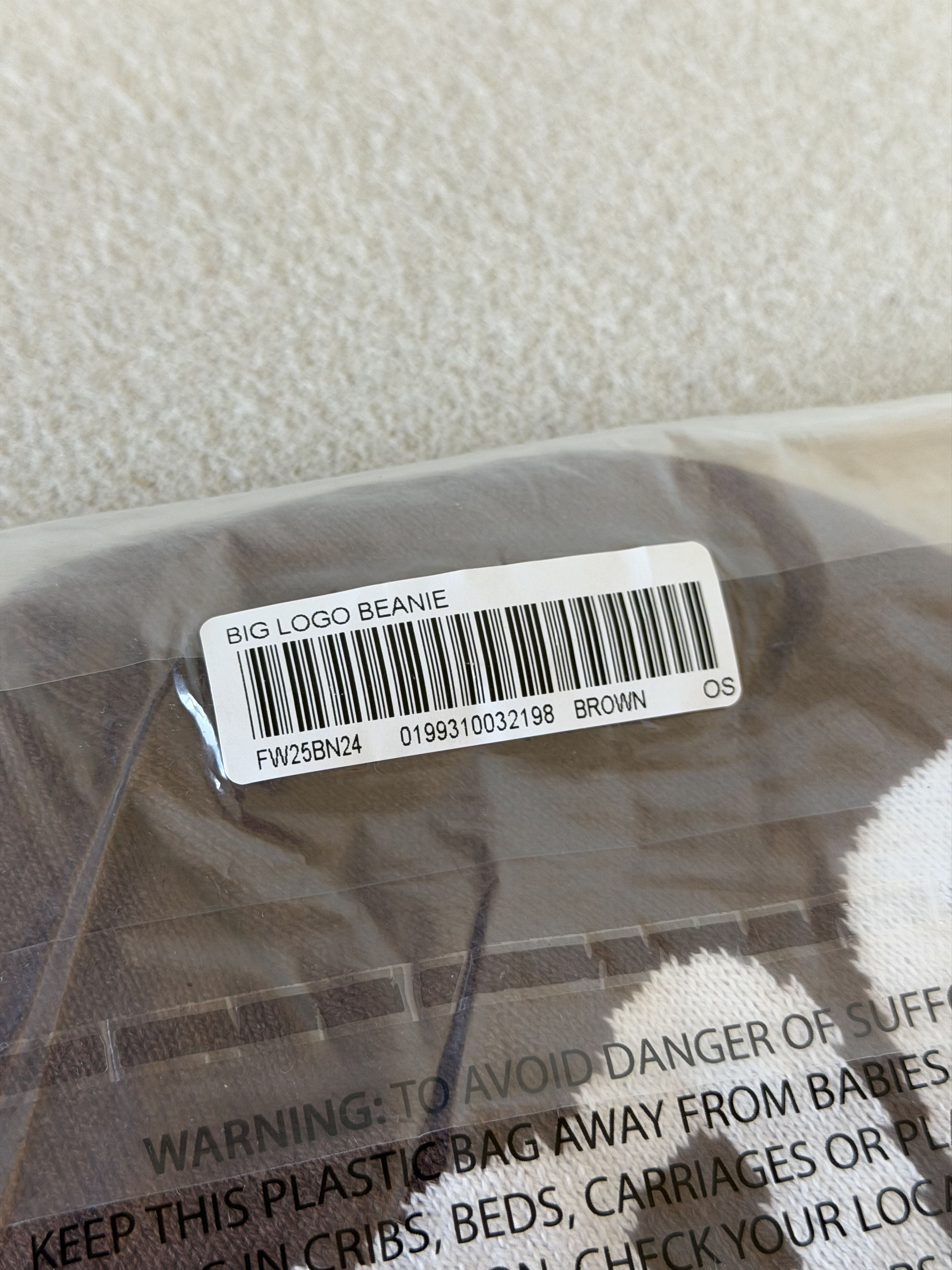 Supreme Supreme Big Logo Beanie in Brown Size ONE SIZE - 4 Thumbnail