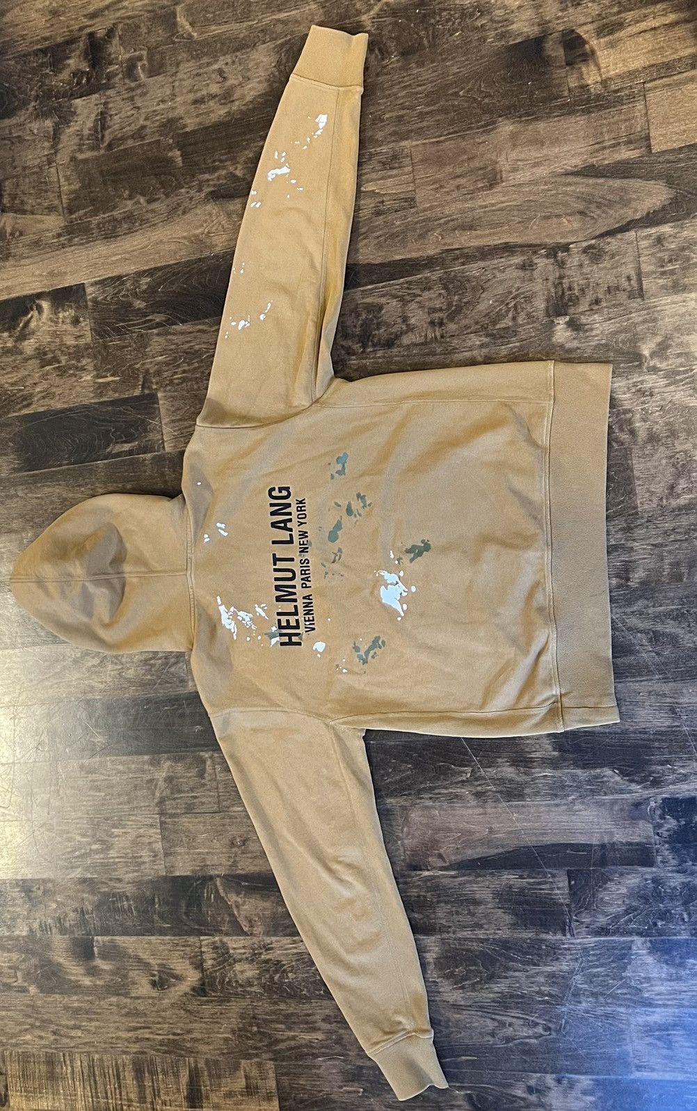 Helmut Lang Helmut Lang paint splatter hoodie Size US L / EU 52-54 / 3 - 5 Thumbnail