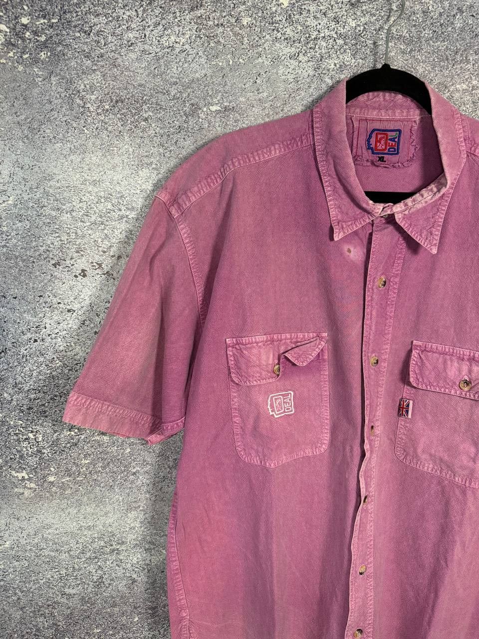 Flannel × Japanese Brand Oversize Shirt Pink Deal Oldmoney Vintage y2k sk8 XL size Size US XL / EU 56 / 4 - 3 Thumbnail