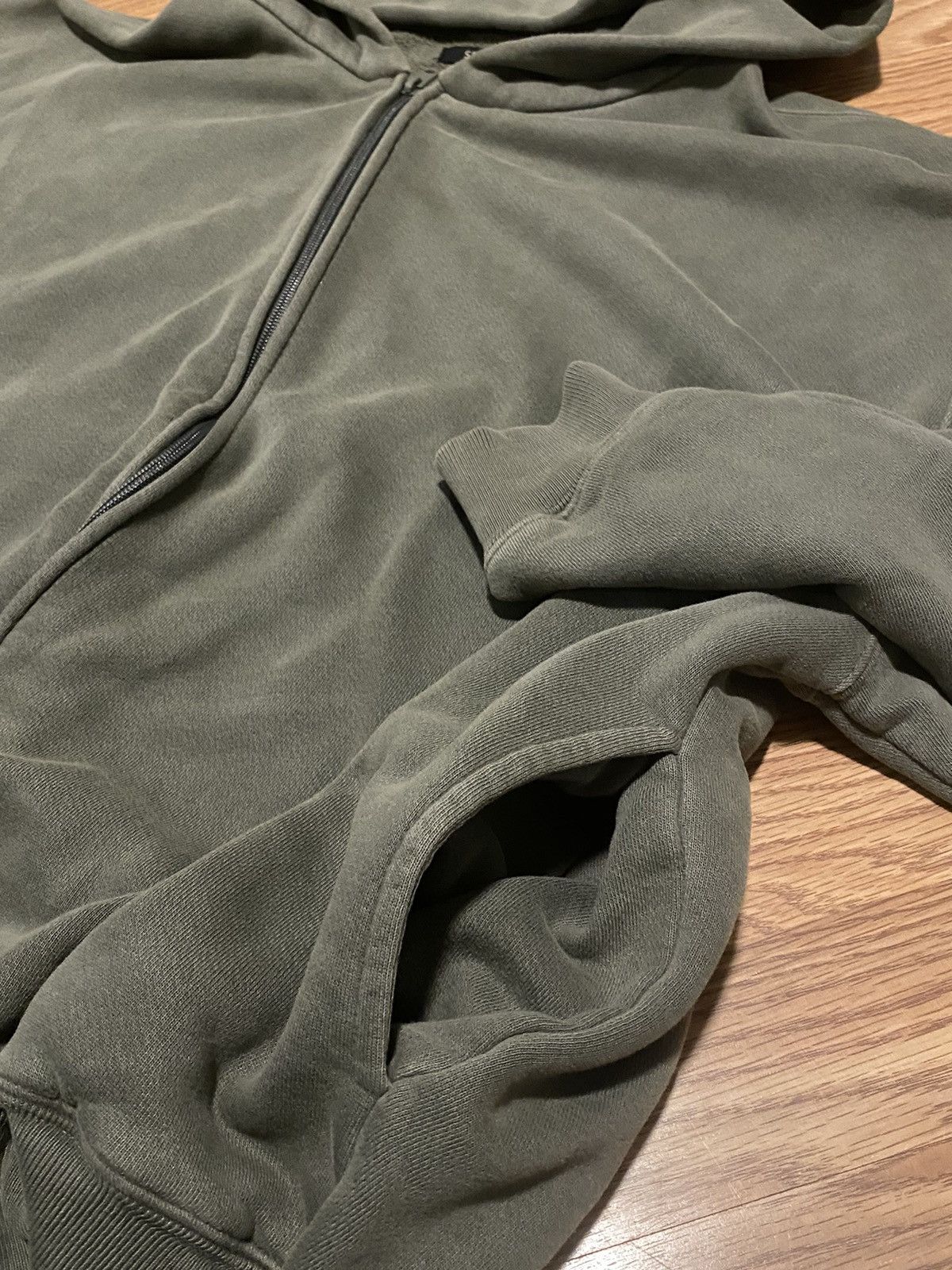 Yeezy Season Yeezy Season 6 Zip Up Hoodie made in USA | Grailed