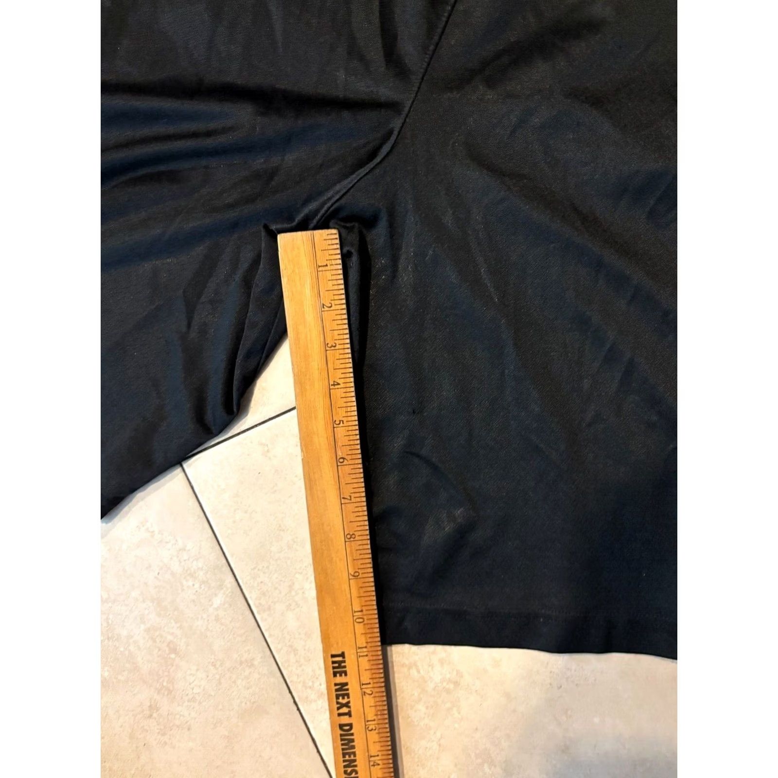 Nike VINTAGE Nike Black Basketball Shimmer Dazzle Shorts M Men Satin Polyester Drawstring 11in Inseam Athletic 4283 Size US 31 - 6 Thumbnail