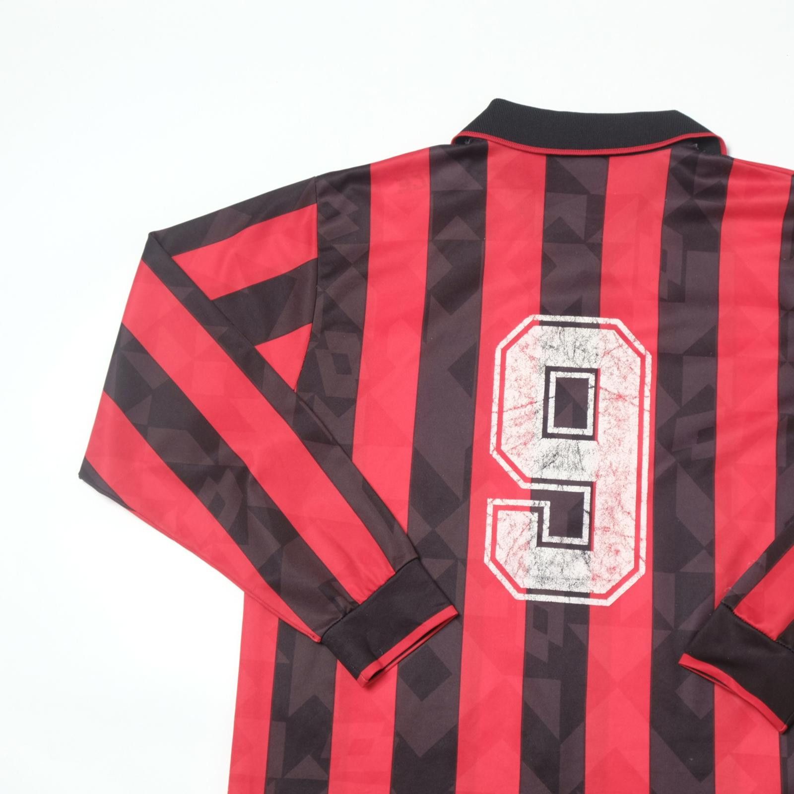 Lotto Sport 1995/96 AC Milan Home Shirt (M/L) Size US M / EU 48-50 / 2 - 4 Thumbnail