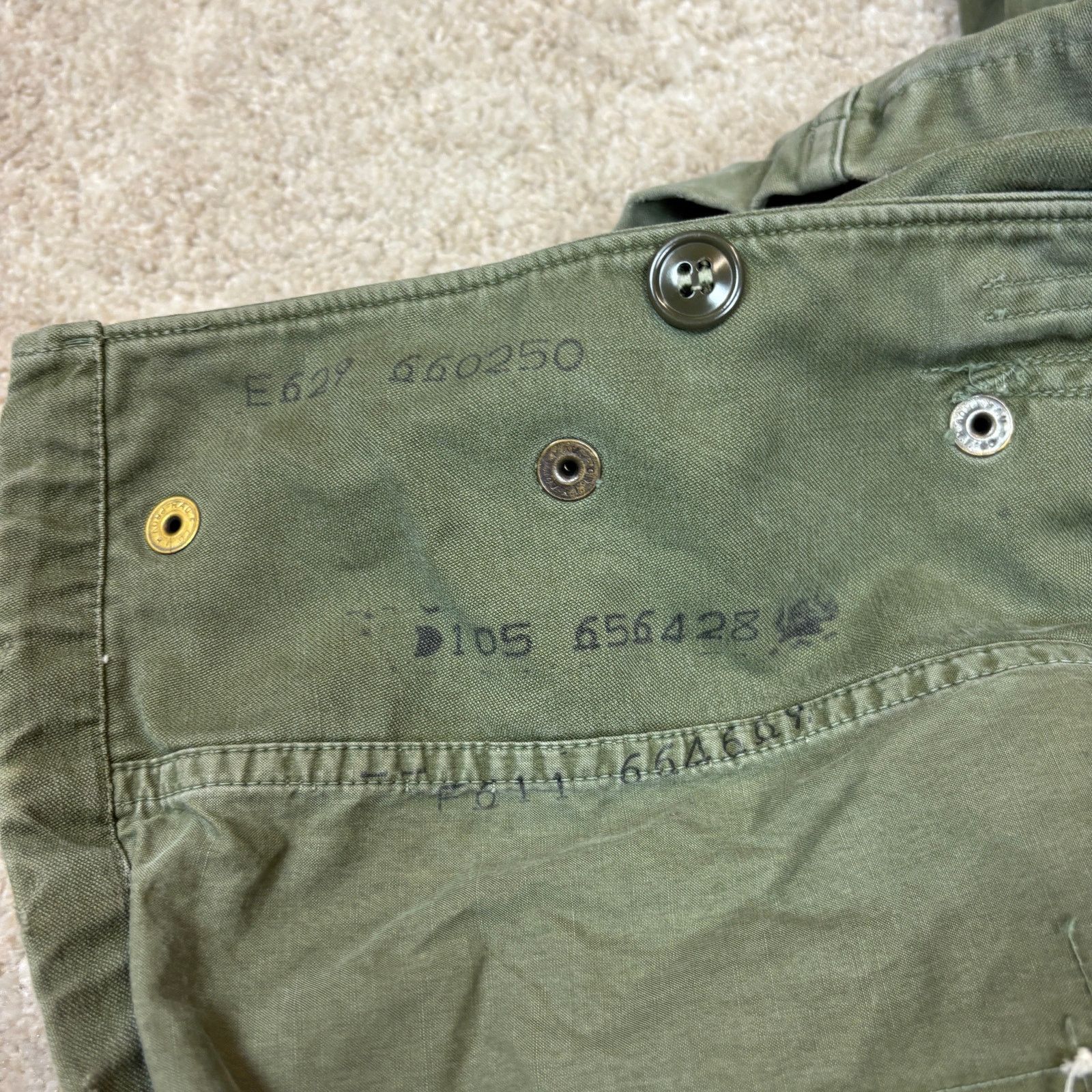 Vintage Vintage M51 Korean Vietnam War Era Military Field Jacket Sm Size US S / EU 44-46 / 1 - 10 Thumbnail