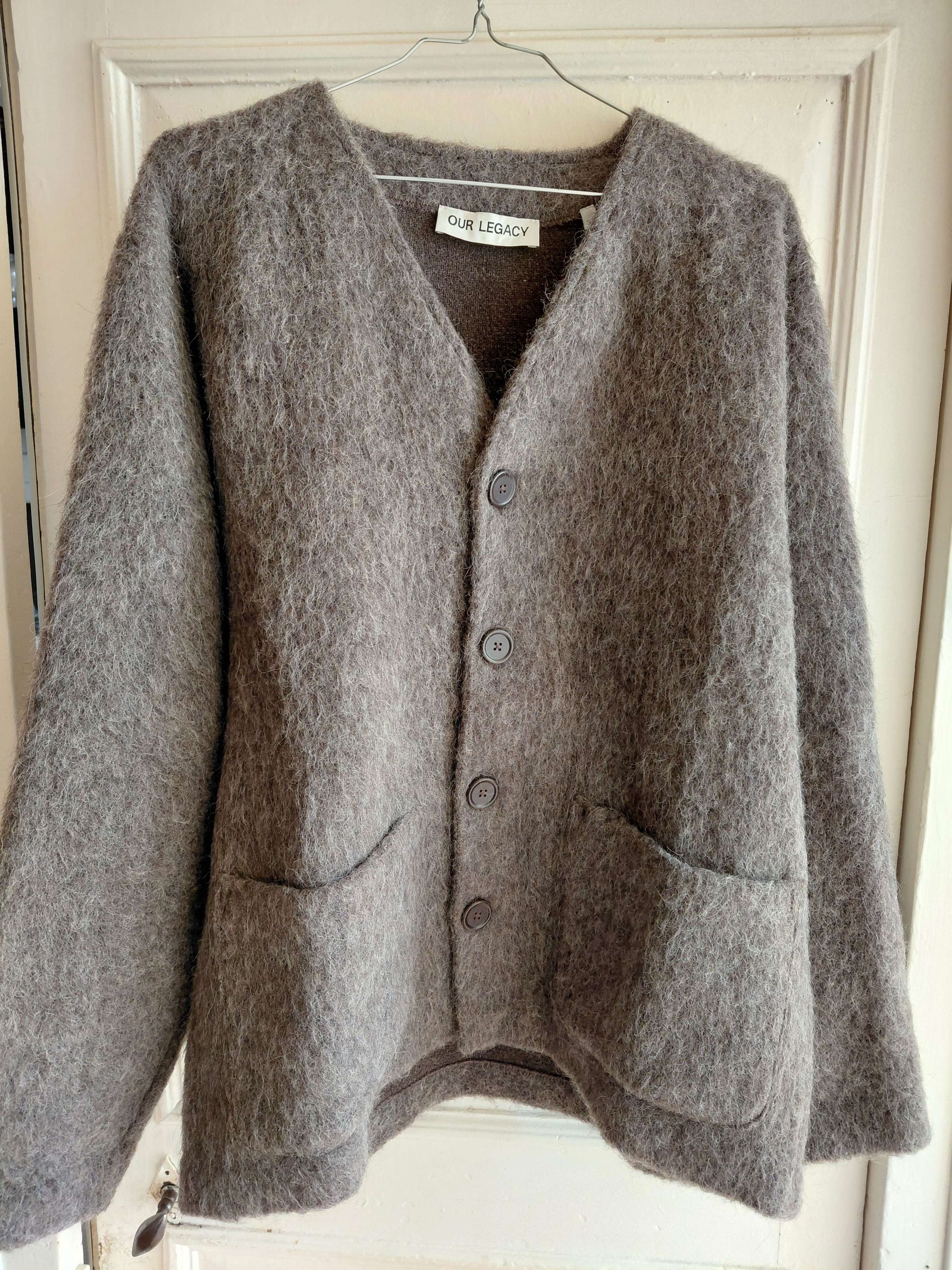 Our Legacy Our Legacy Mole Grey Cardigan Size US S / EU 44-46 / 1 - 1 Thumbnail