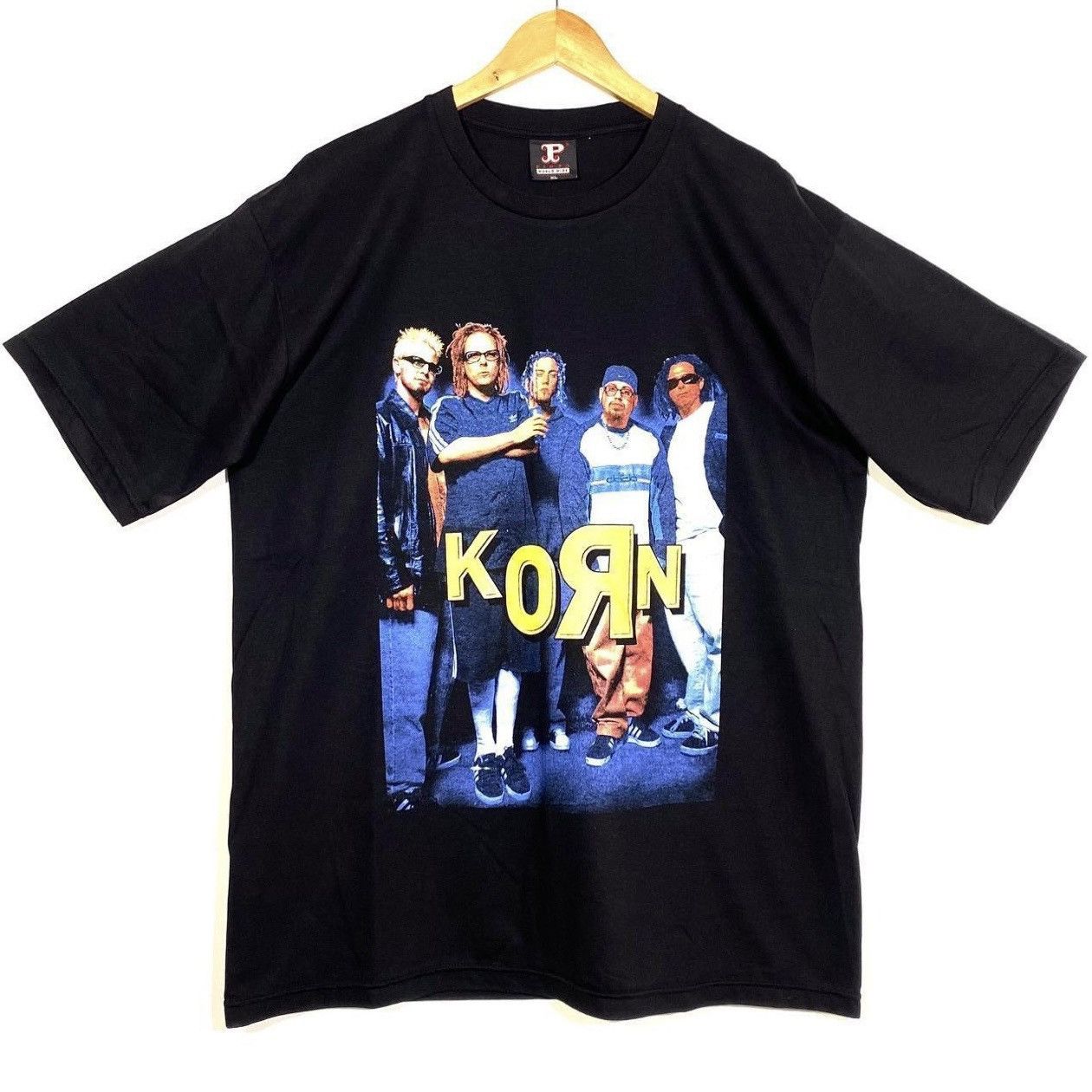 Band Tees Rare Tee Shirt Graphique Vintage Nu Metal Korn Size US XL / EU 56 / 4 - 1 Thumbnail