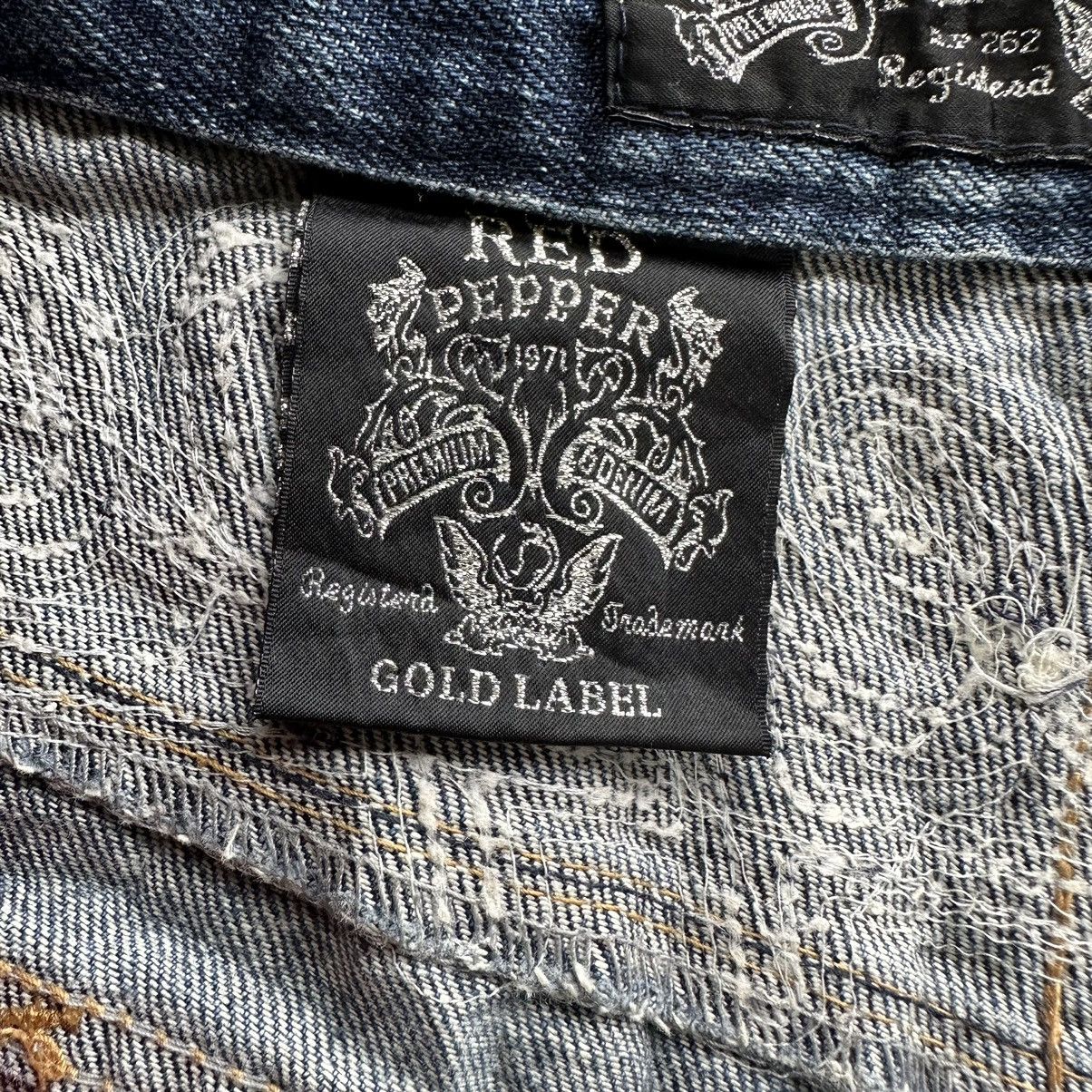 Japanese Brand Vintage Japanese PUNK Raw Faded Denim Jean Japan Size 34 Size US 34 / EU 50 - 9 Thumbnail