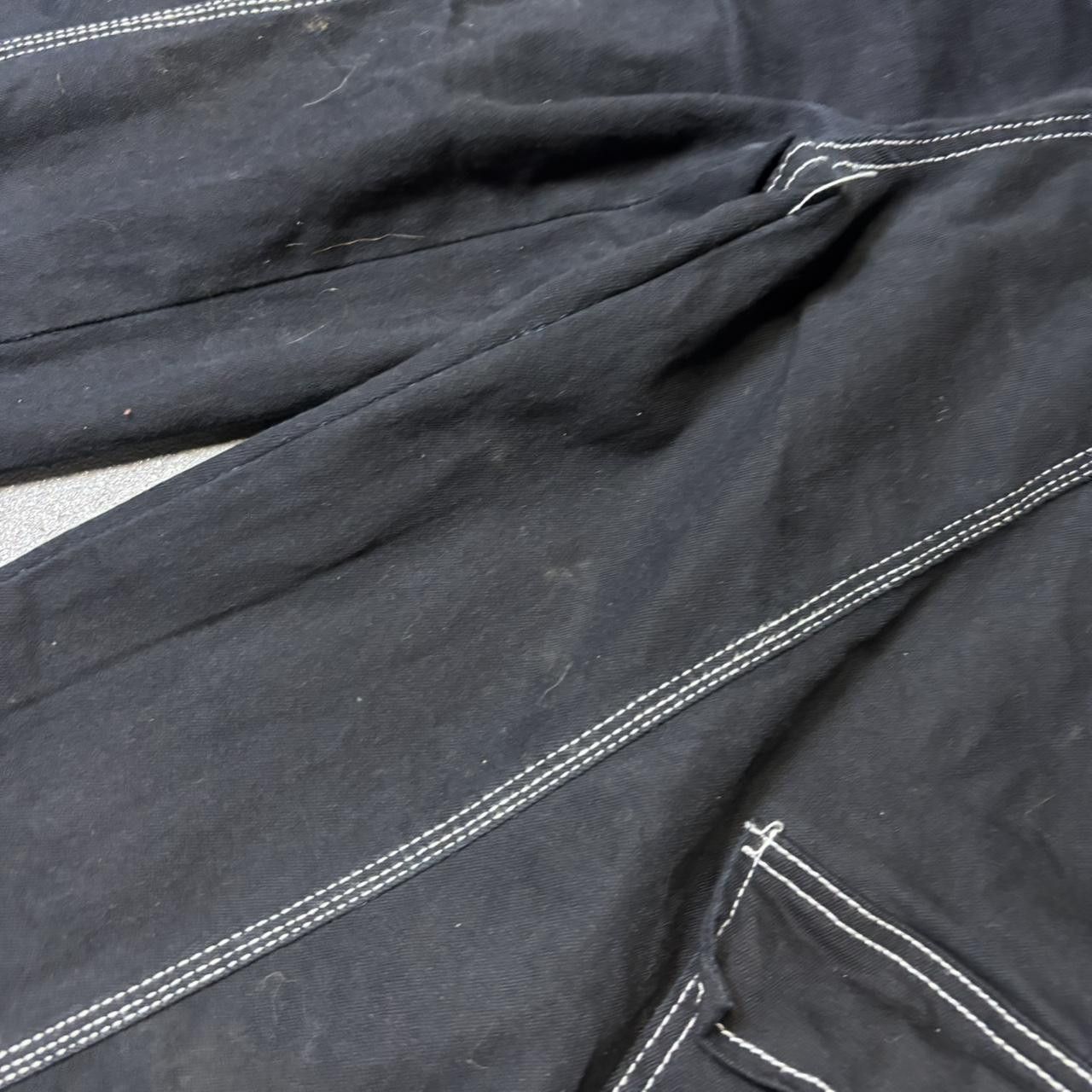Japanese Brand × Vintage Vintage y2k 90s opium stitched cargo pants Size US 34 / EU 50 - 5 Thumbnail