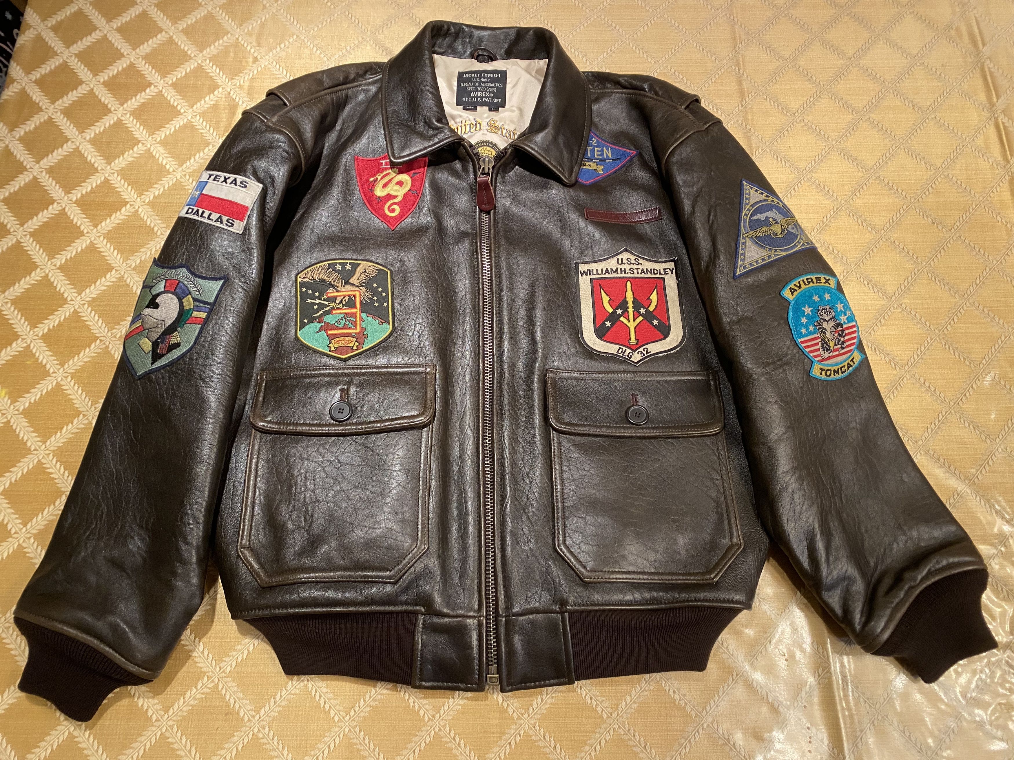 Avirex Avirex Top Gun Navy G-1 Jacket L Size US L / EU 52-54 / 3 - 1 Thumbnail