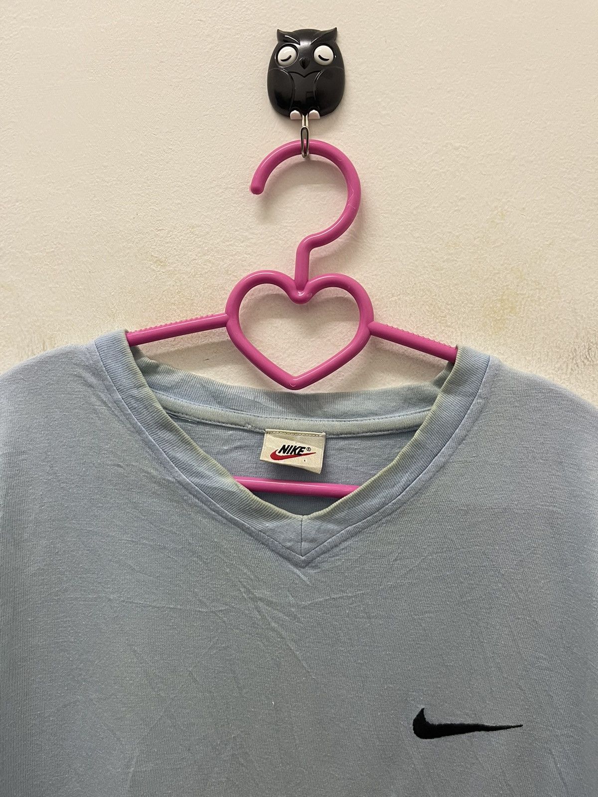 Nike Rare 90s Vintage NIKE Swoosh Sewn Logo Size US L / EU 52-54 / 3 - 2 Thumbnail