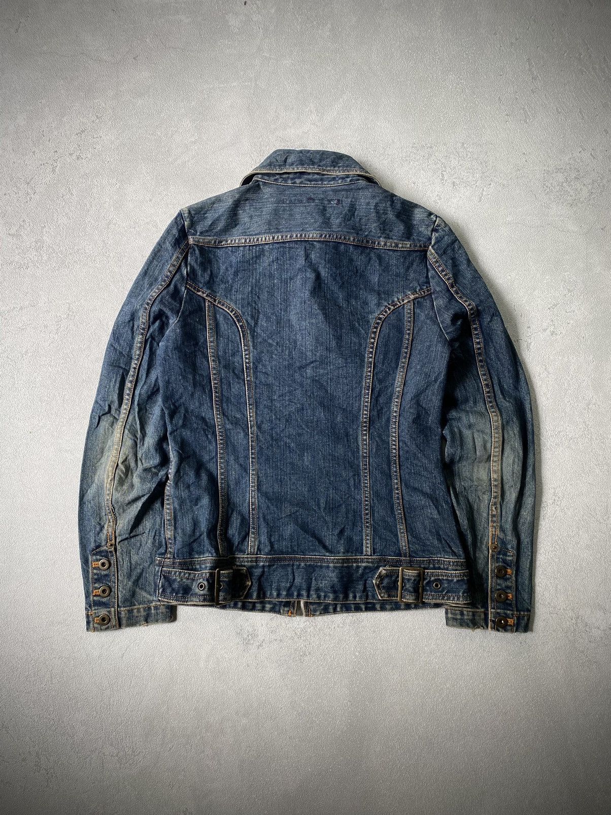 If Six Was Nine × Japanese Brand × Le Grande Bleu (L.G.B.) Edge On All japanese denim jacket Size US S / EU 44-46 / 1 - 4 Thumbnail