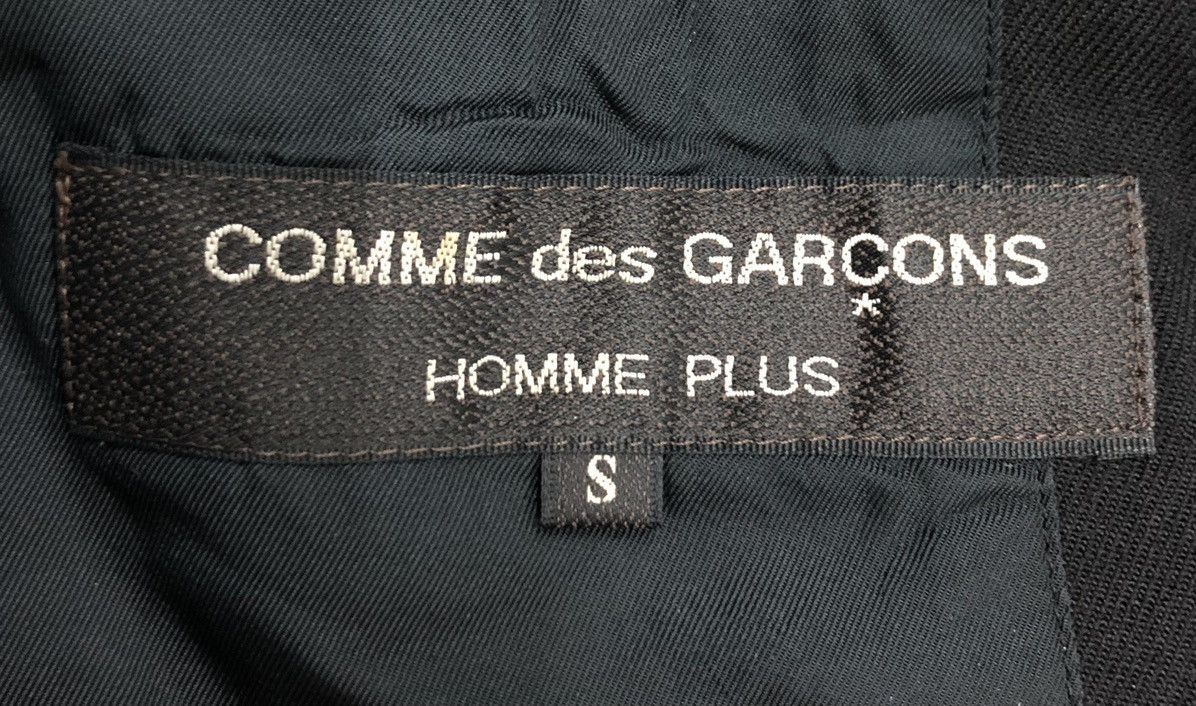 Comme des Garcons Homme Plus Comme des Garçons Homme Plus Red Stitch Lapel Black Wool (S) Size US S / EU 44-46 / 1 - 20 Thumbnail