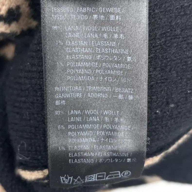Balenciaga Balenciaga Letter Logo Full Print Wool Sweater Size US XS / EU 42 / 0 - 5 Thumbnail